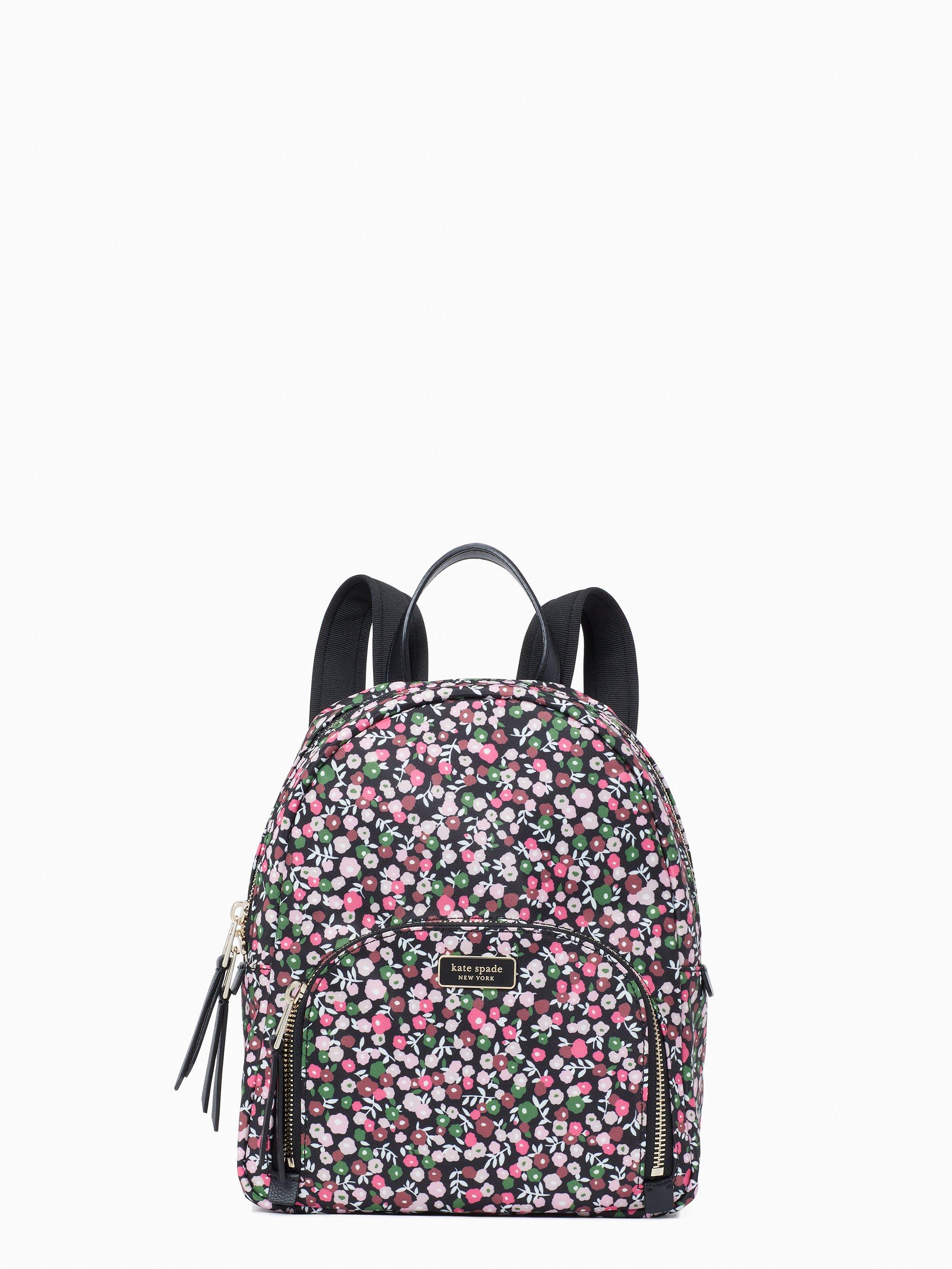 kate spade floral backpack