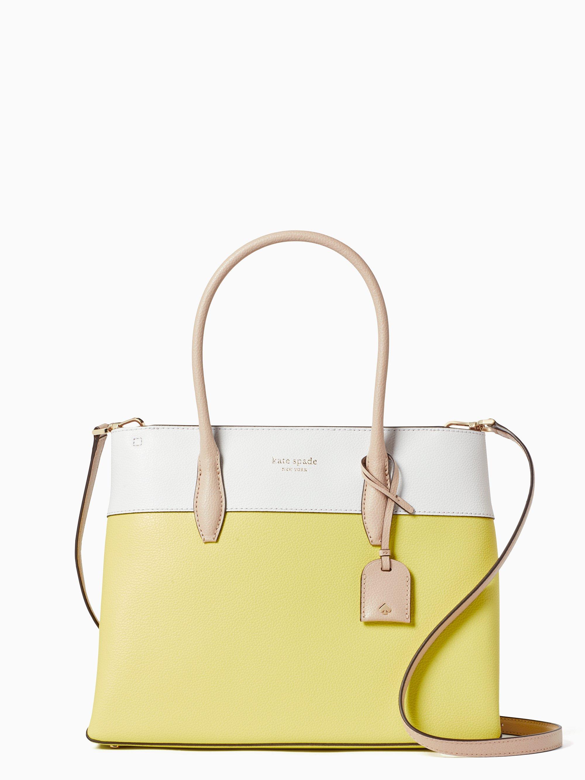 eva colorblock small top zip satchel