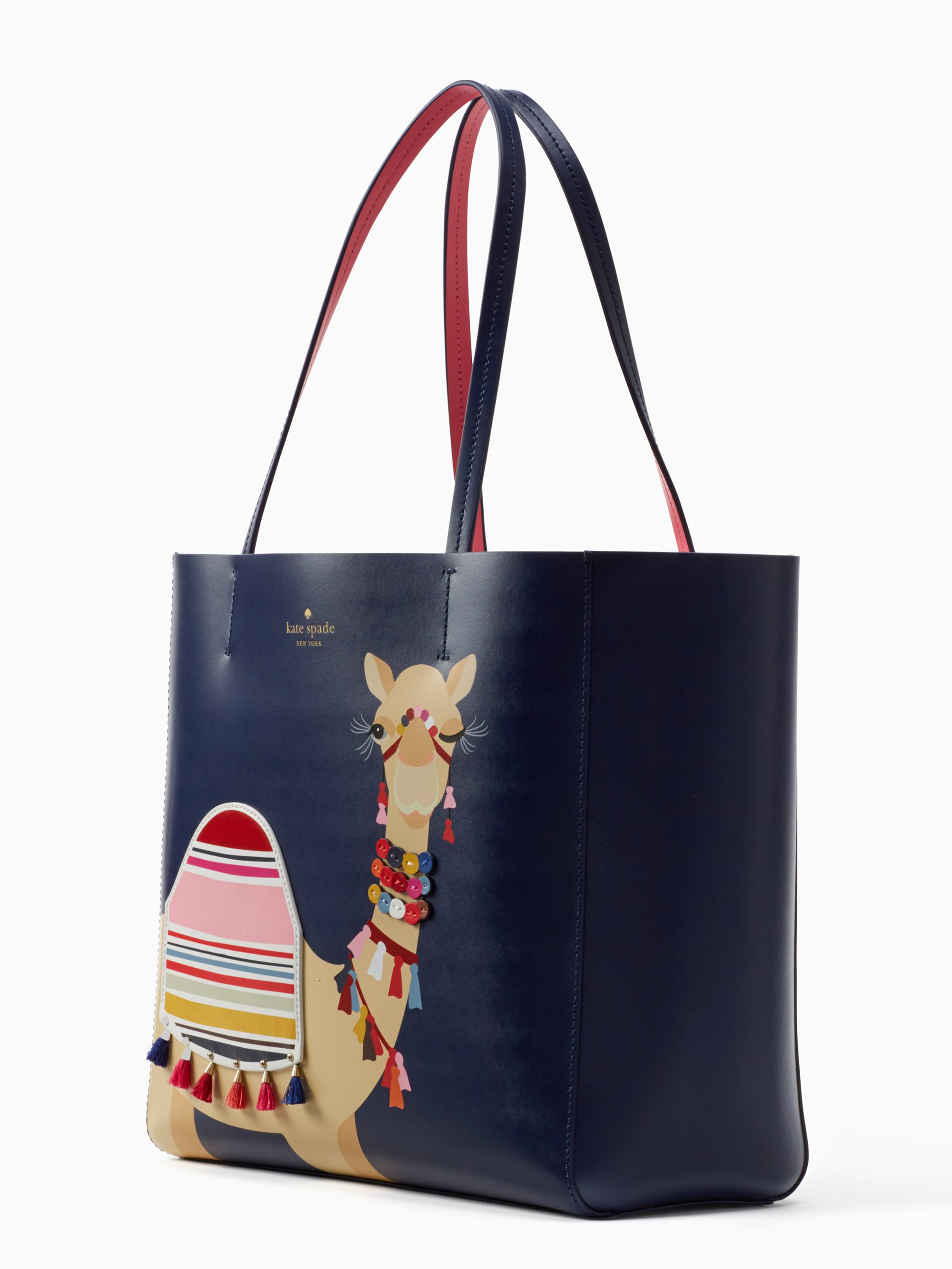 Kate spade camel clearance tote