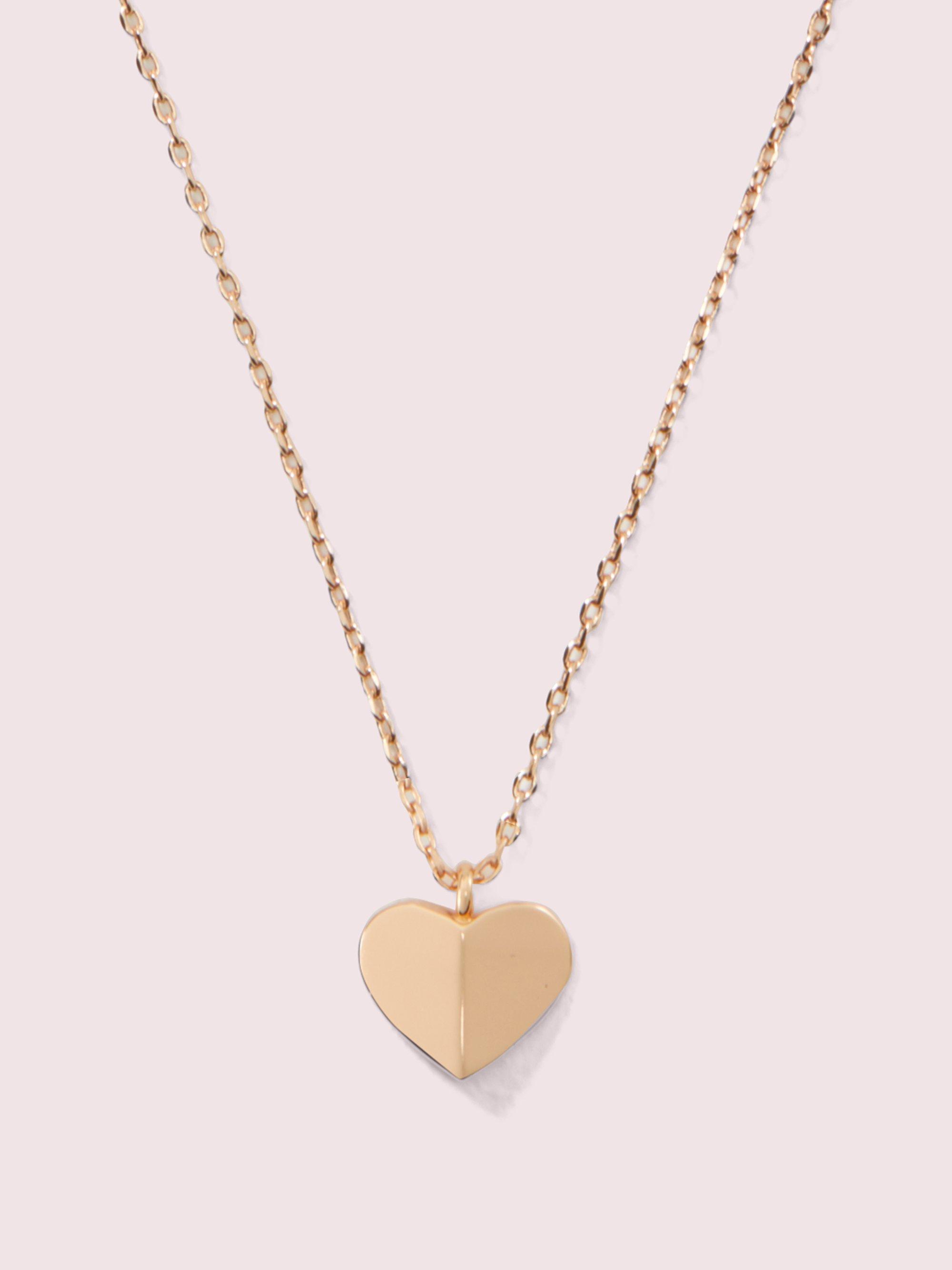 heritage spade heart mini pendant