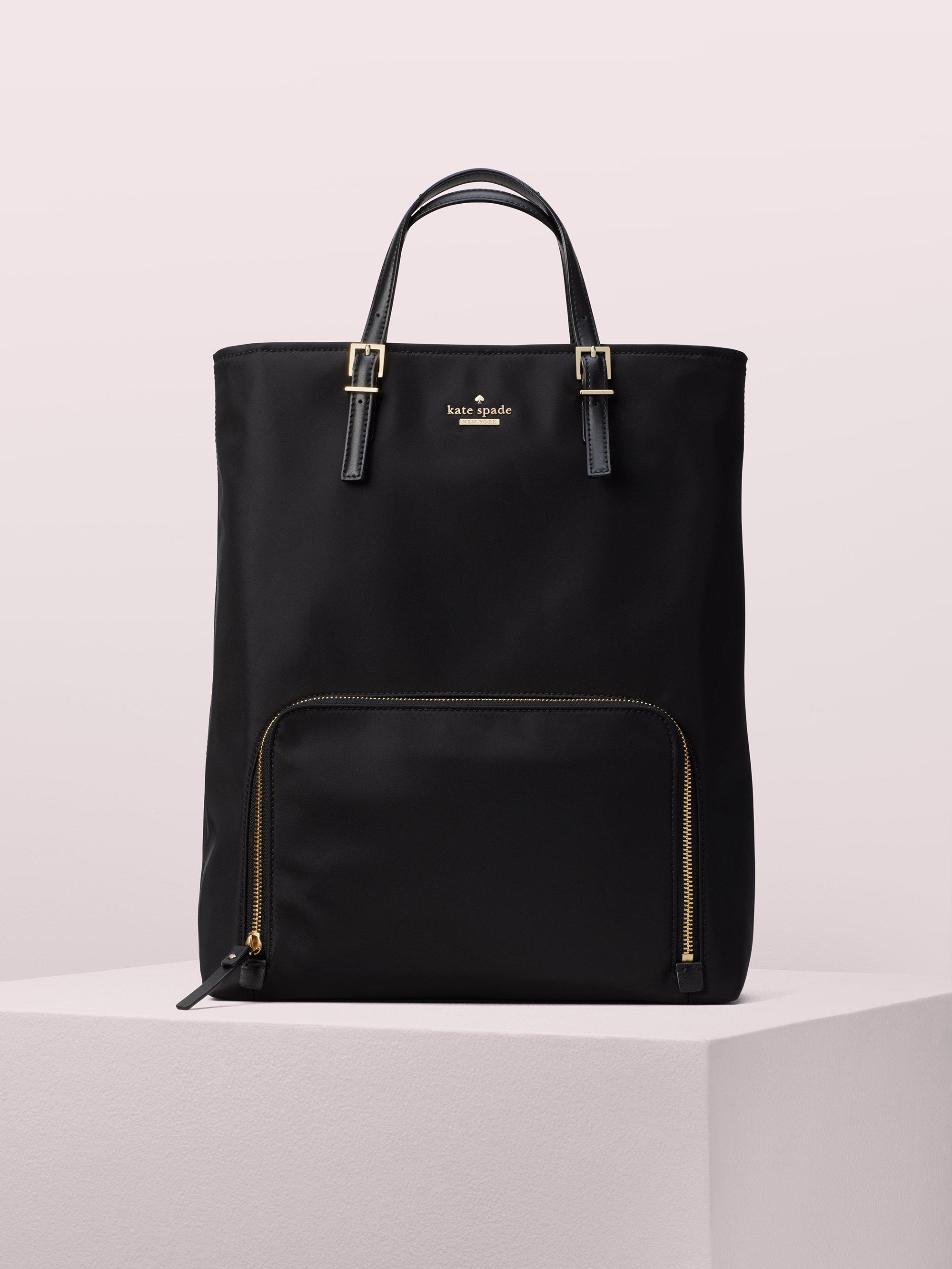 Kate Spade Synthetic Convertible Backpack Laptop Bag in Black - Lyst