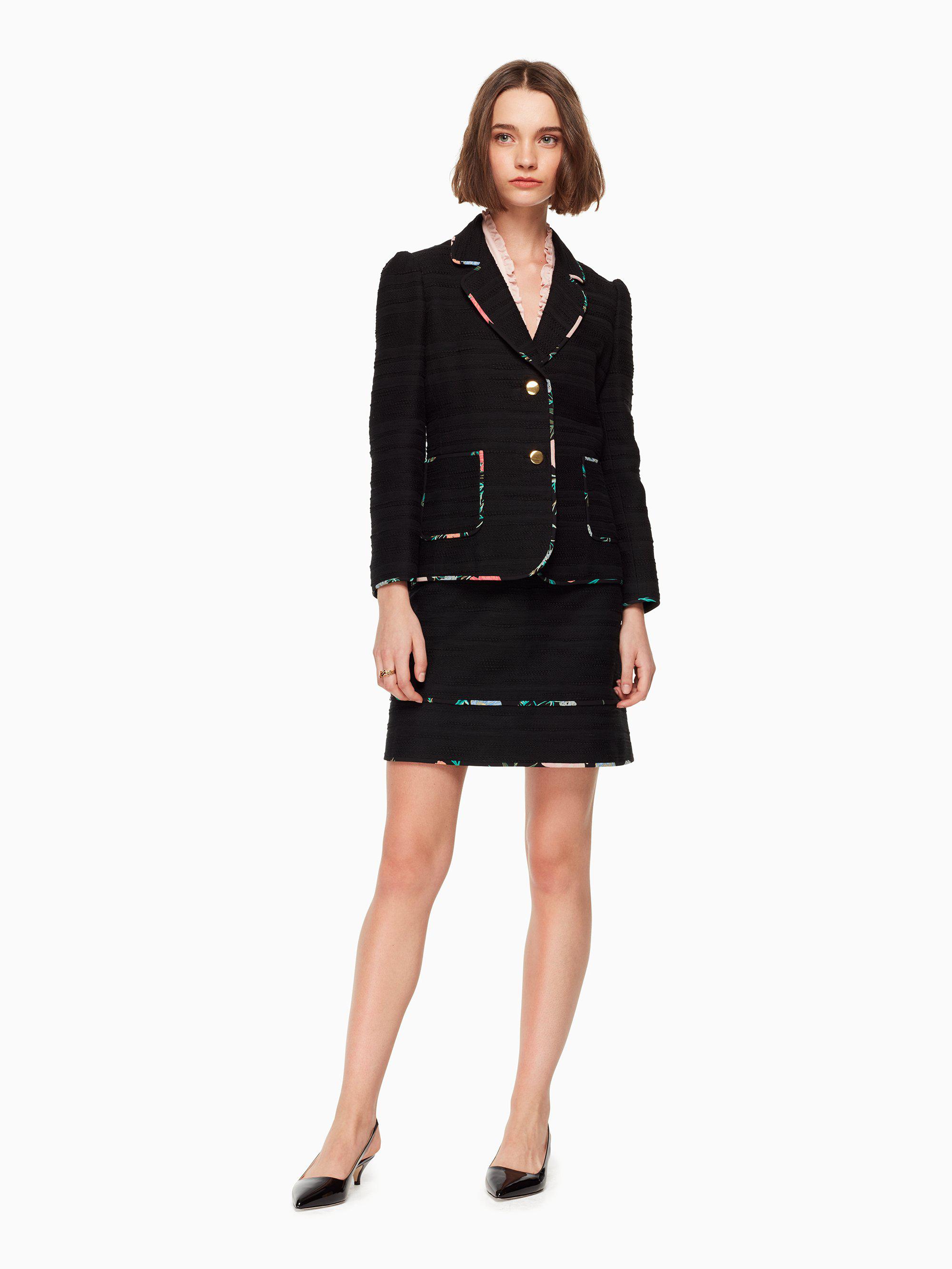 kate spade black jacket