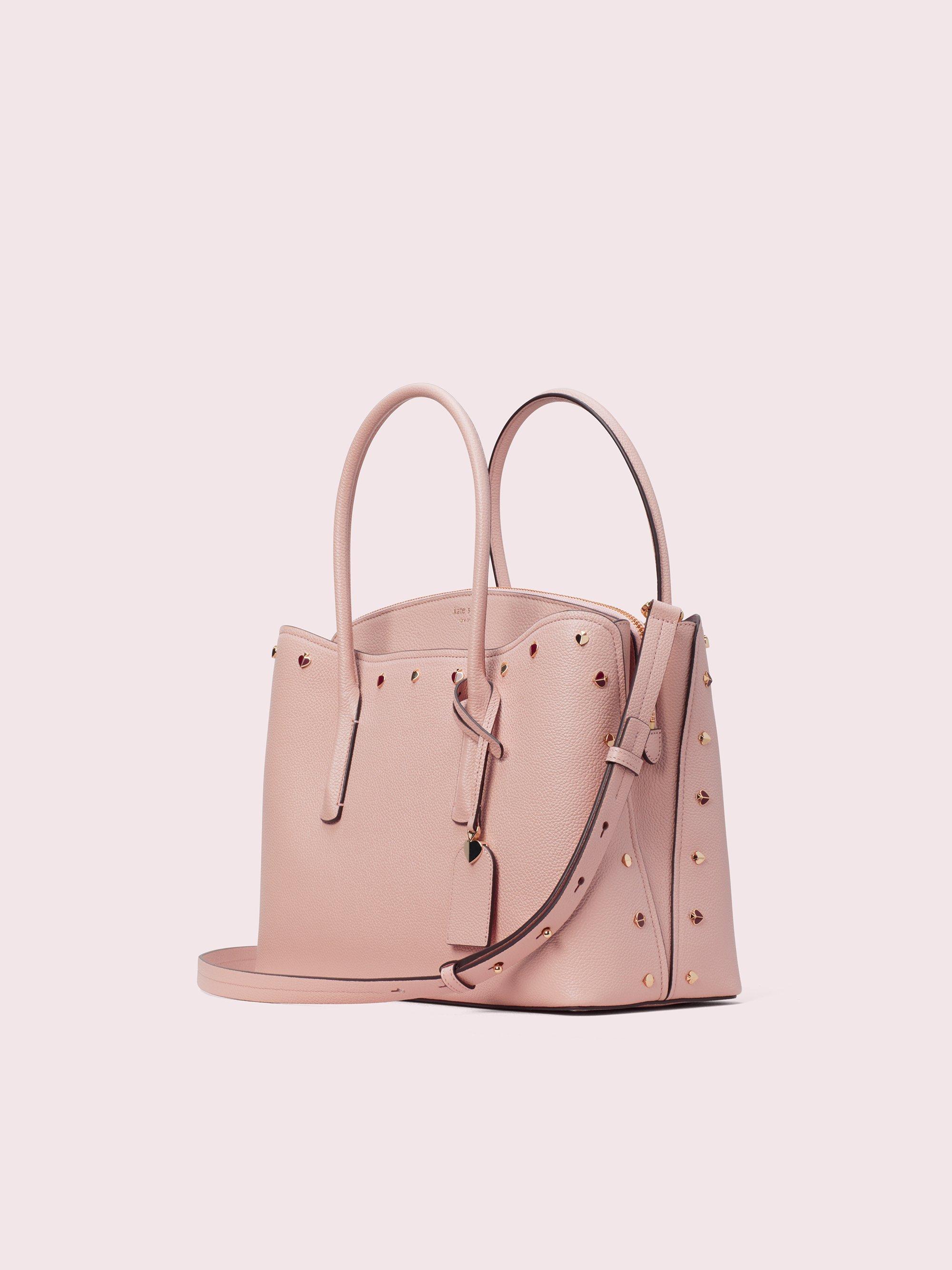 margaux spade stud large satchel