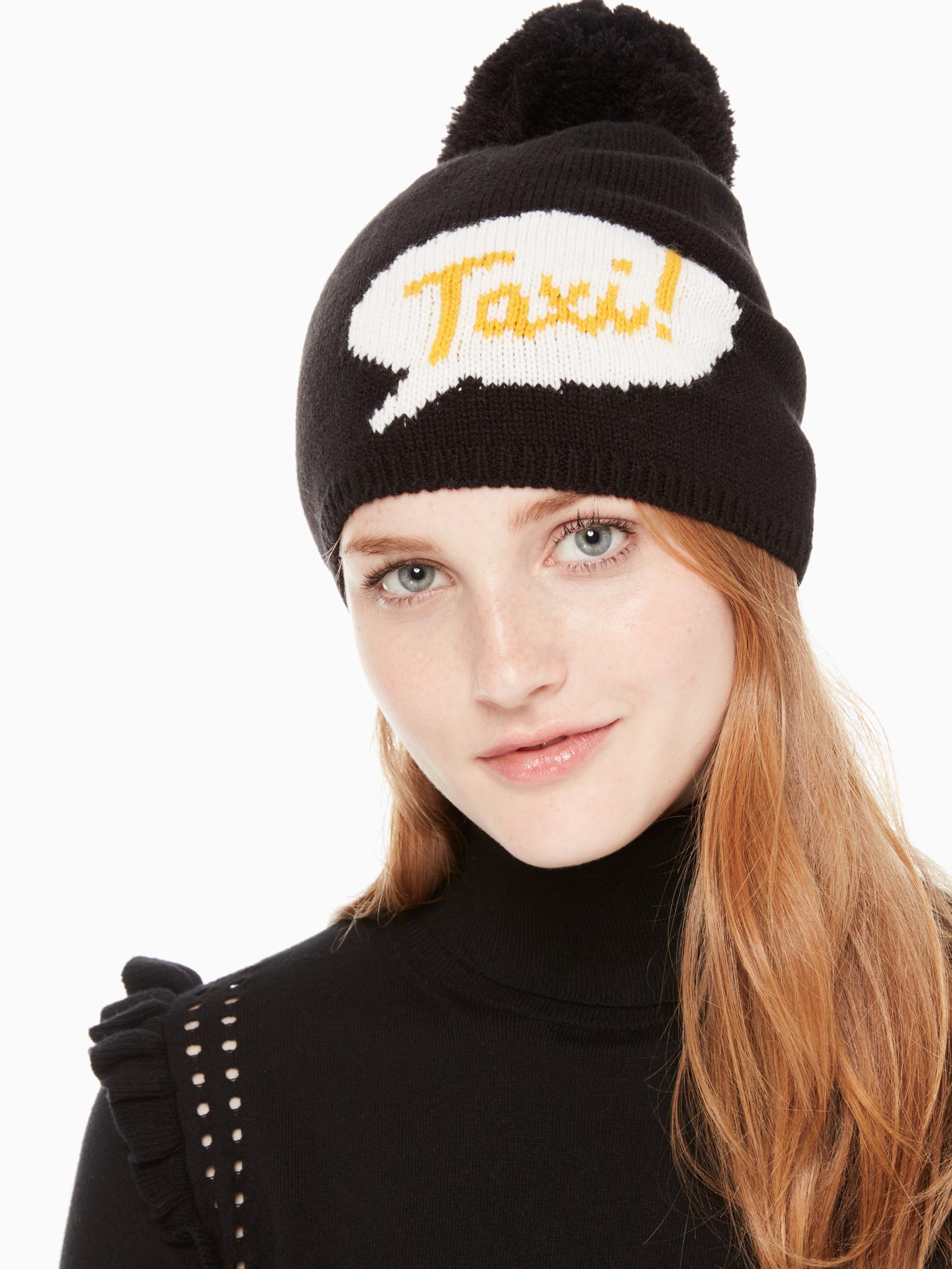 Kate spade taxi hat Clearance