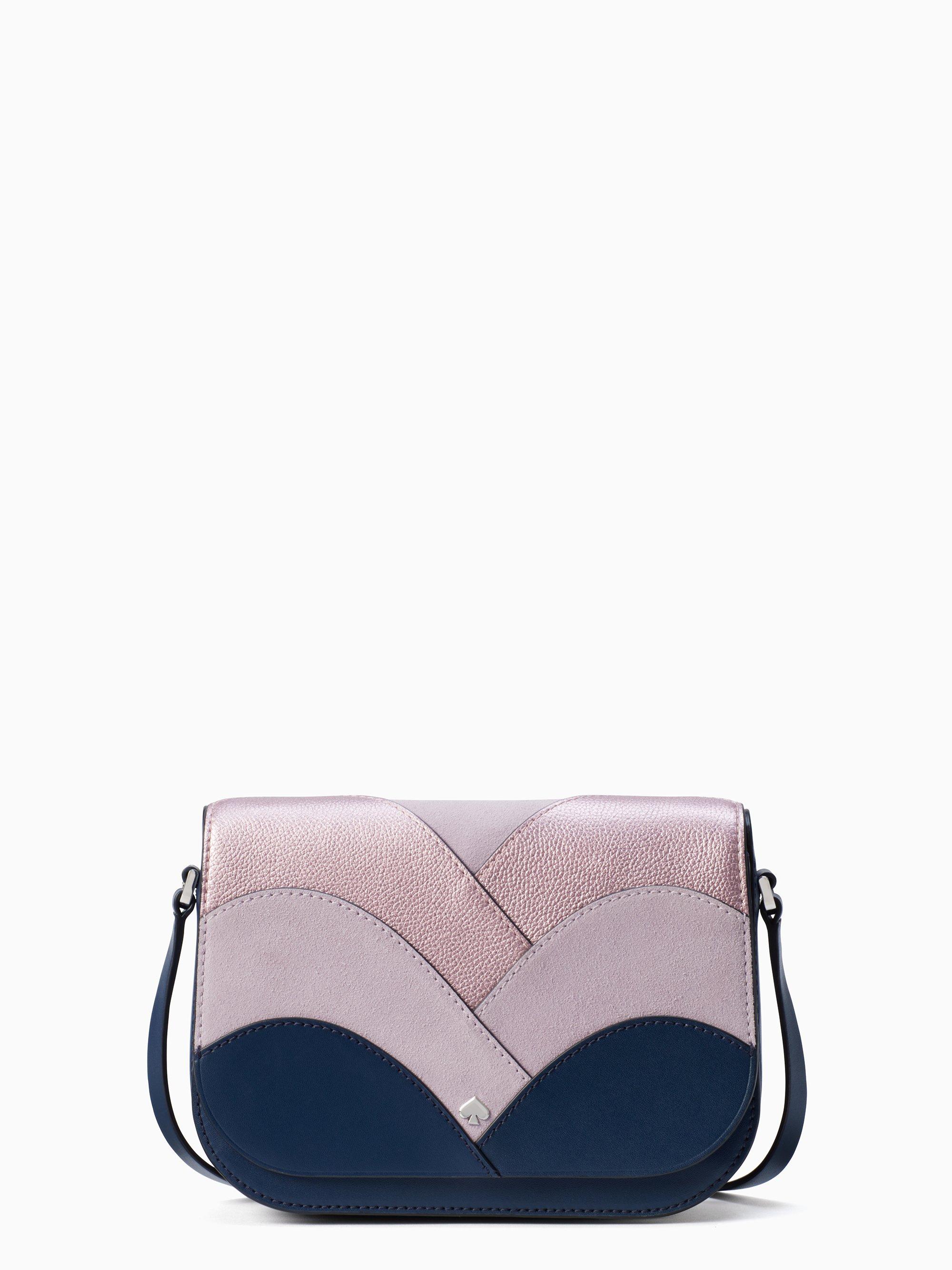 nadine woven spade medium flap shoulder bolsa