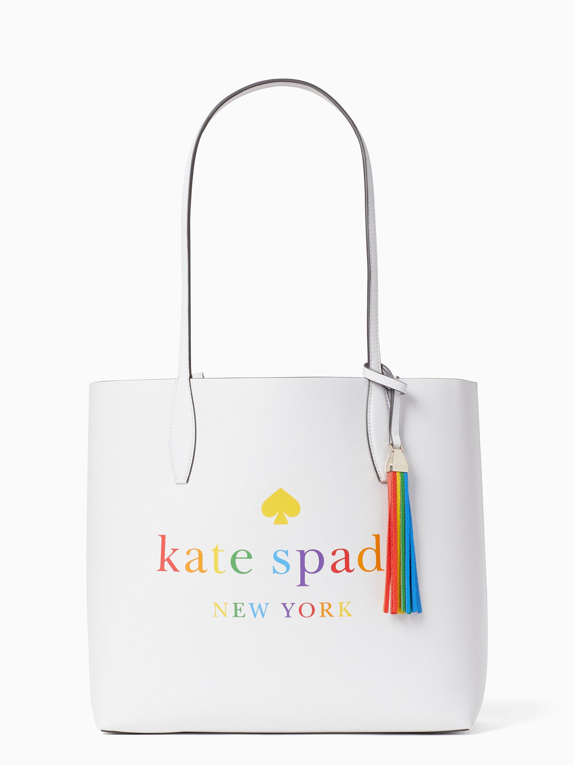 rainbow kate spade purse