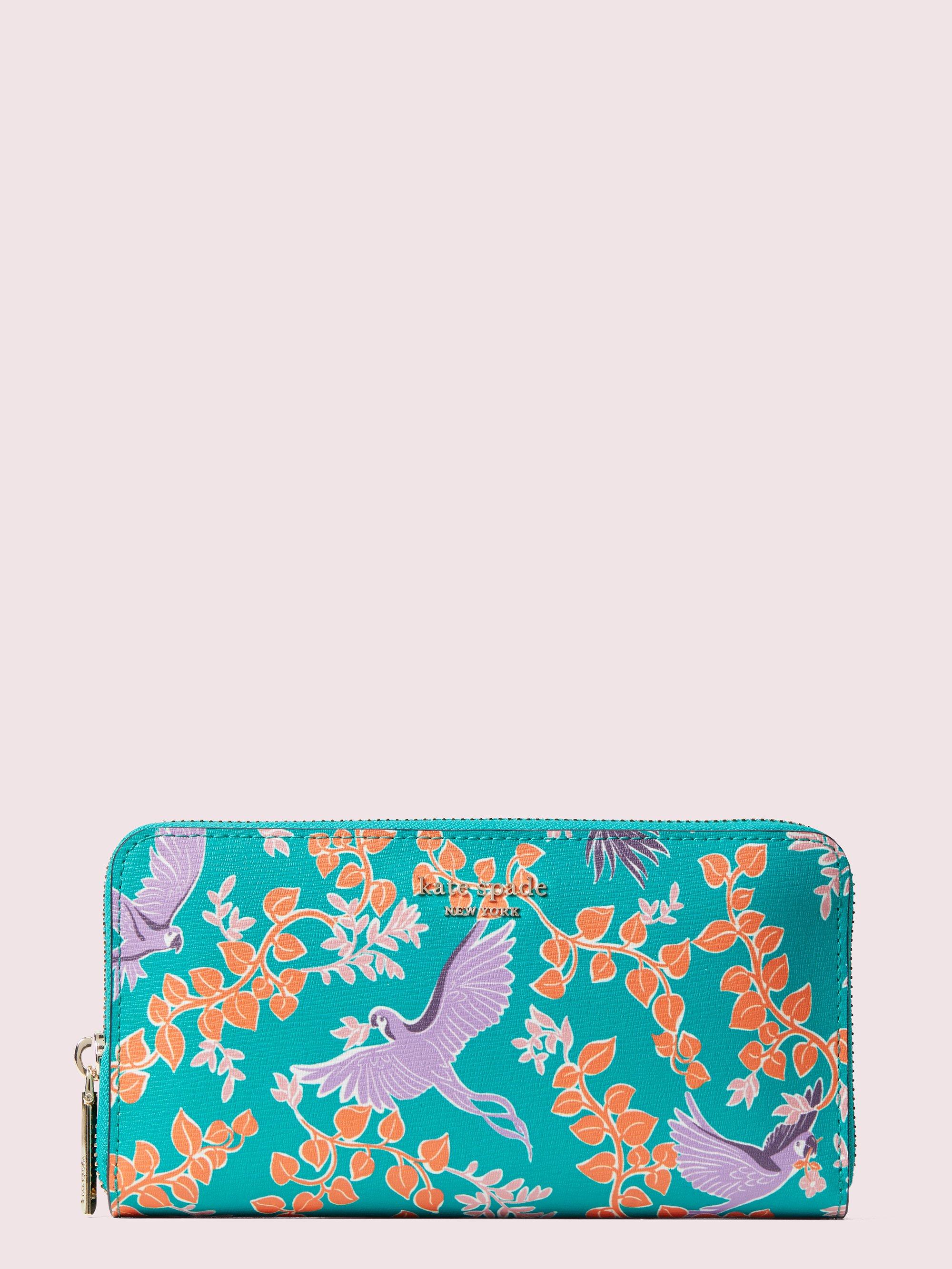 kate spade fiji green wallet
