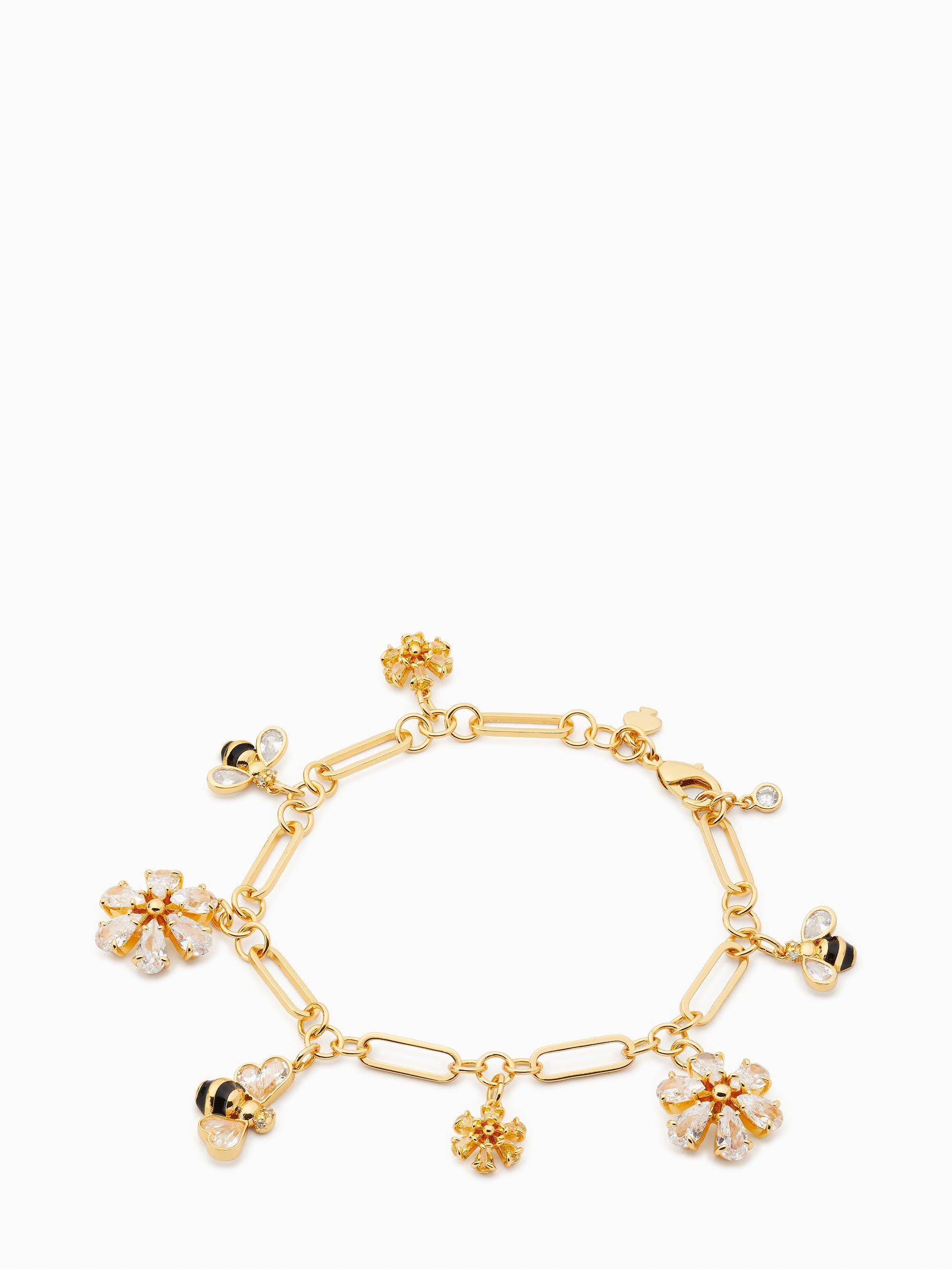 Kate Spade All Abuzz Stone Bee Charm 