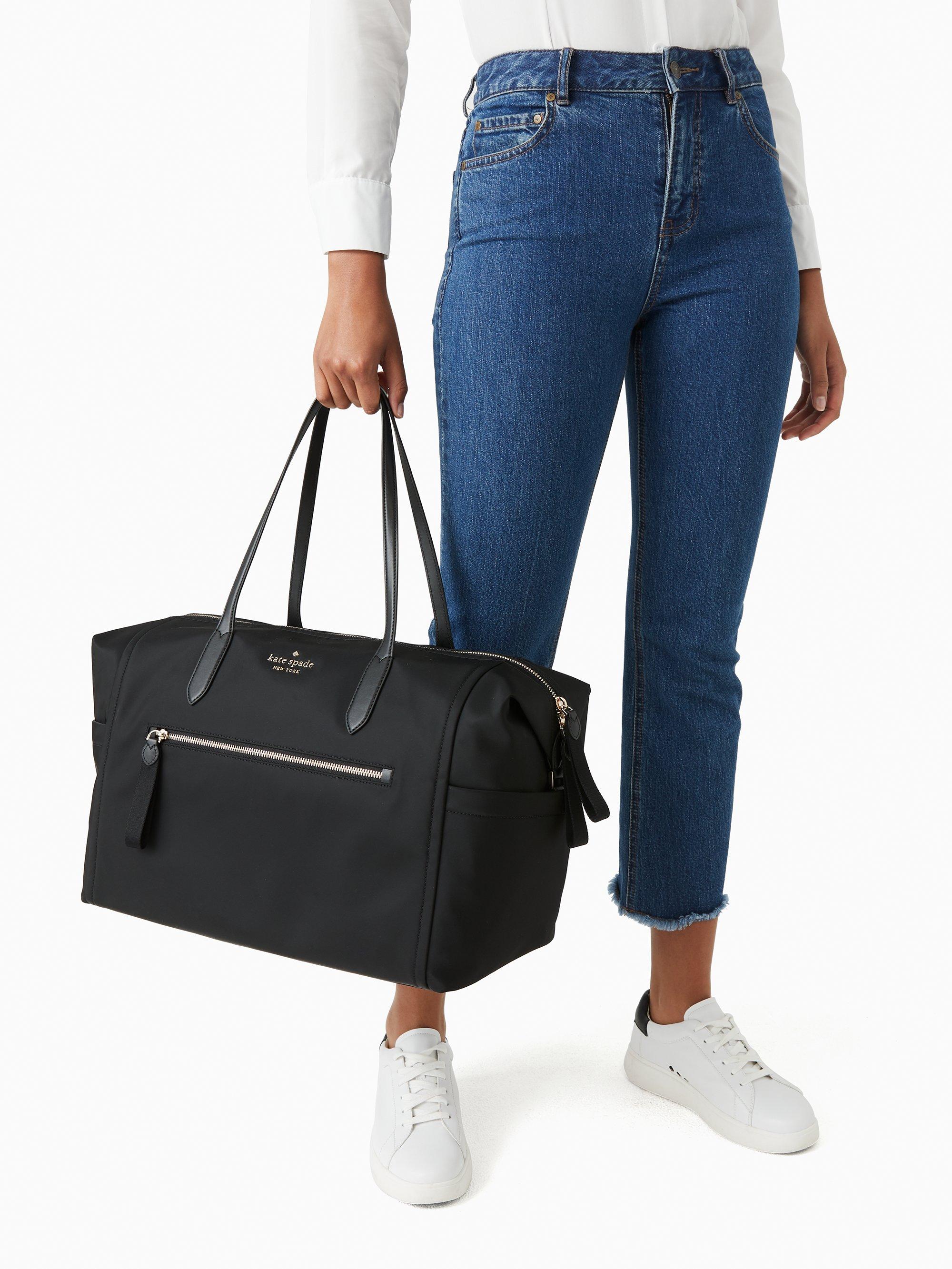 Kate Spade Synthetic Chelsea Weekender in Black - Lyst