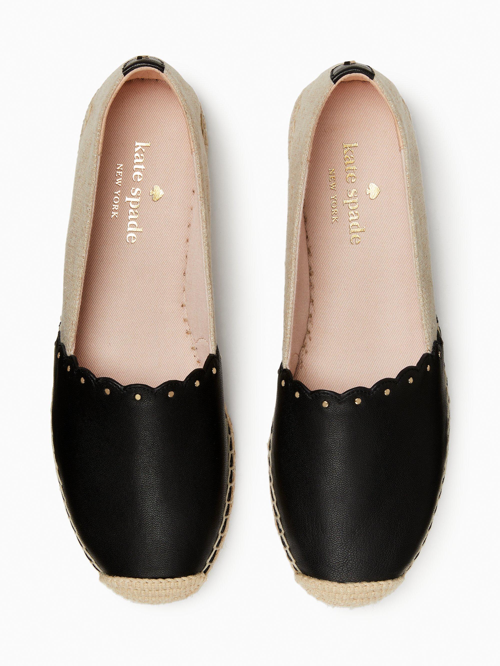 kate spade cap toe flats