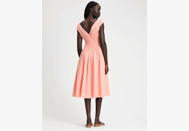 kate spade pink polka dot dress Kate Spade: Spotlight Fit and Flare Dress