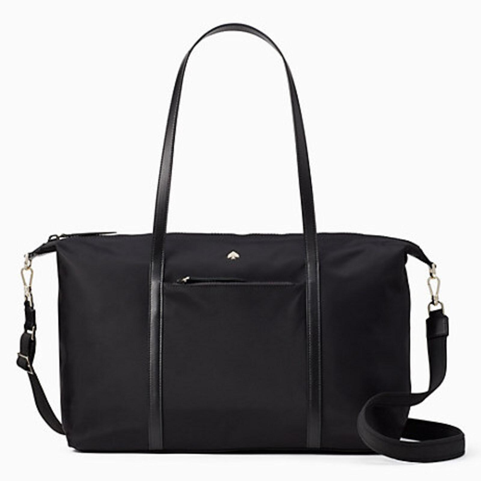 Kate Spade Synthetic Jae Weekender, Black - Lyst