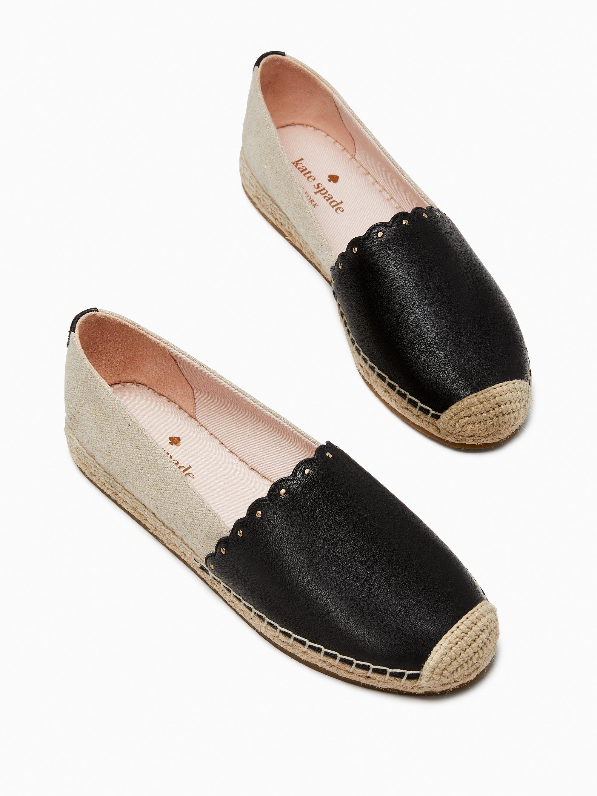 kate spade cap toe flats