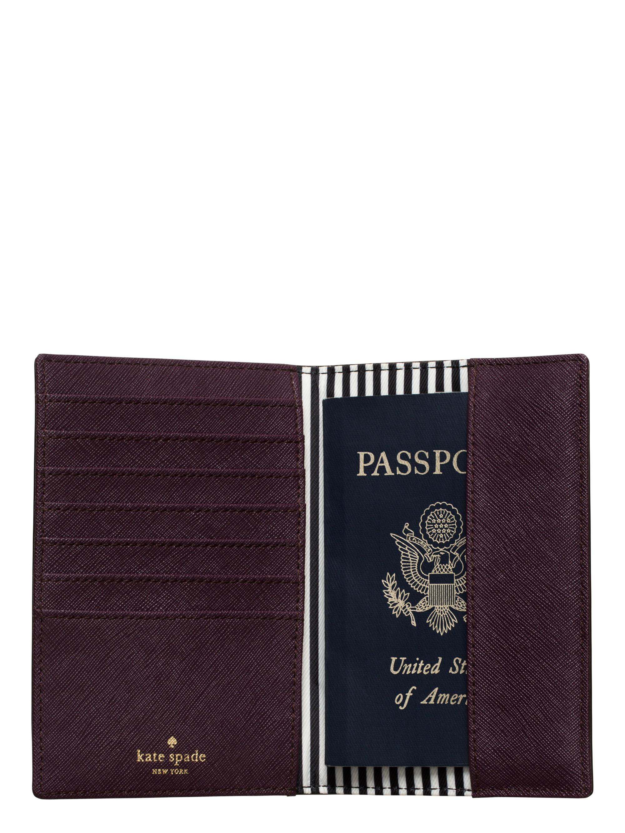 kate spade passport travel case