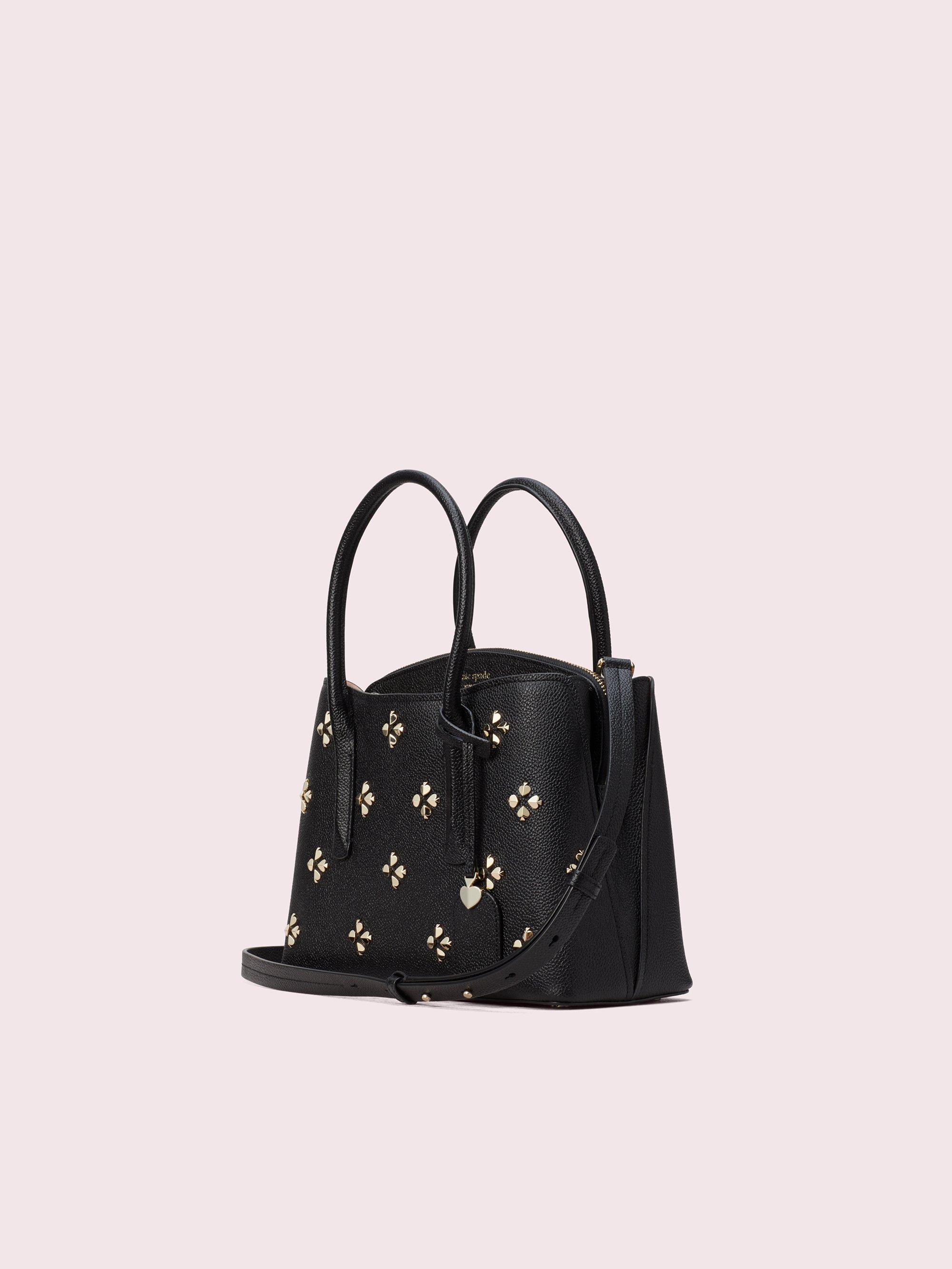 kate spade margaux spade stud medium satchel