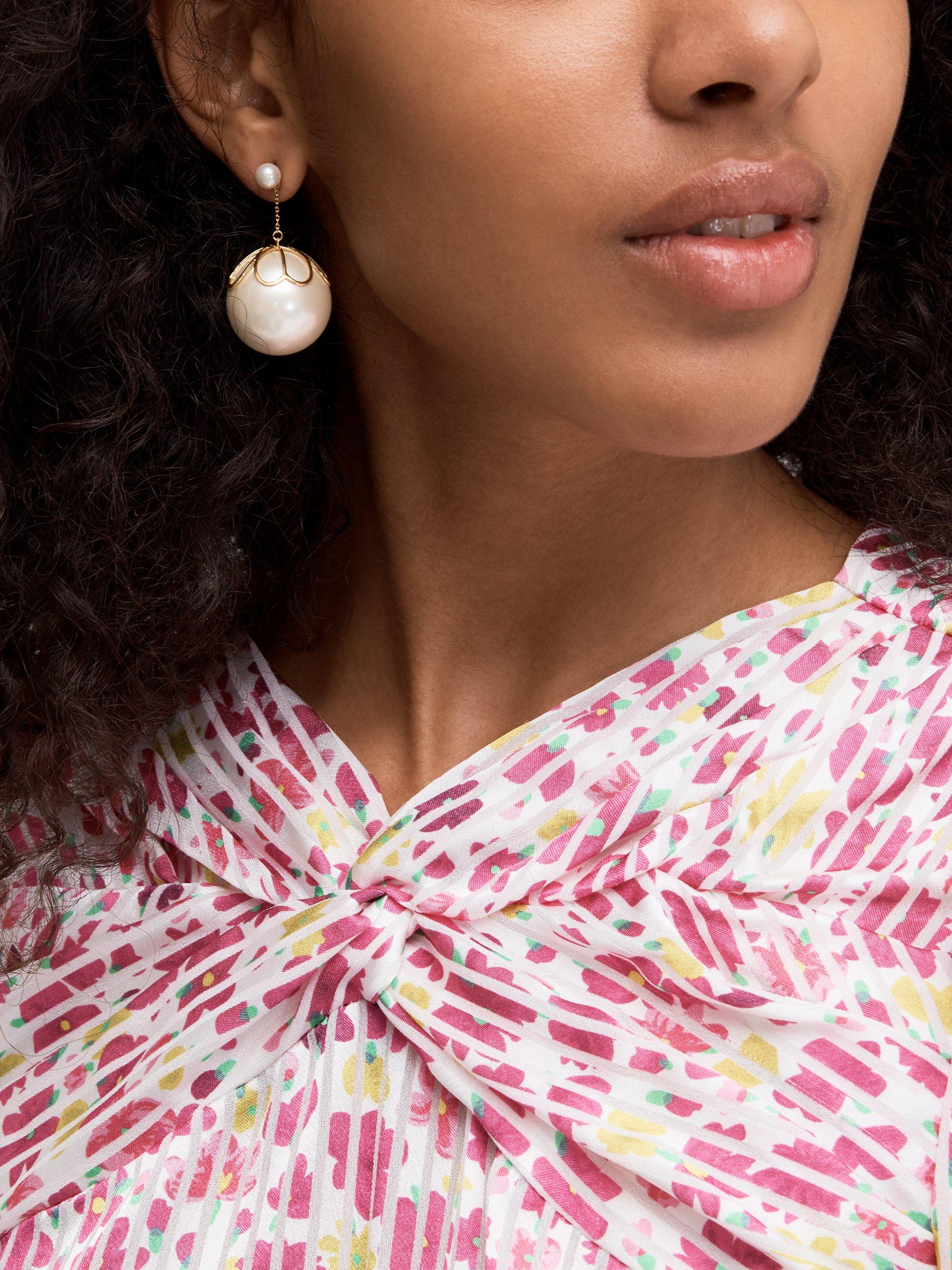 Kate spade pearlette drop earrings new arrivals