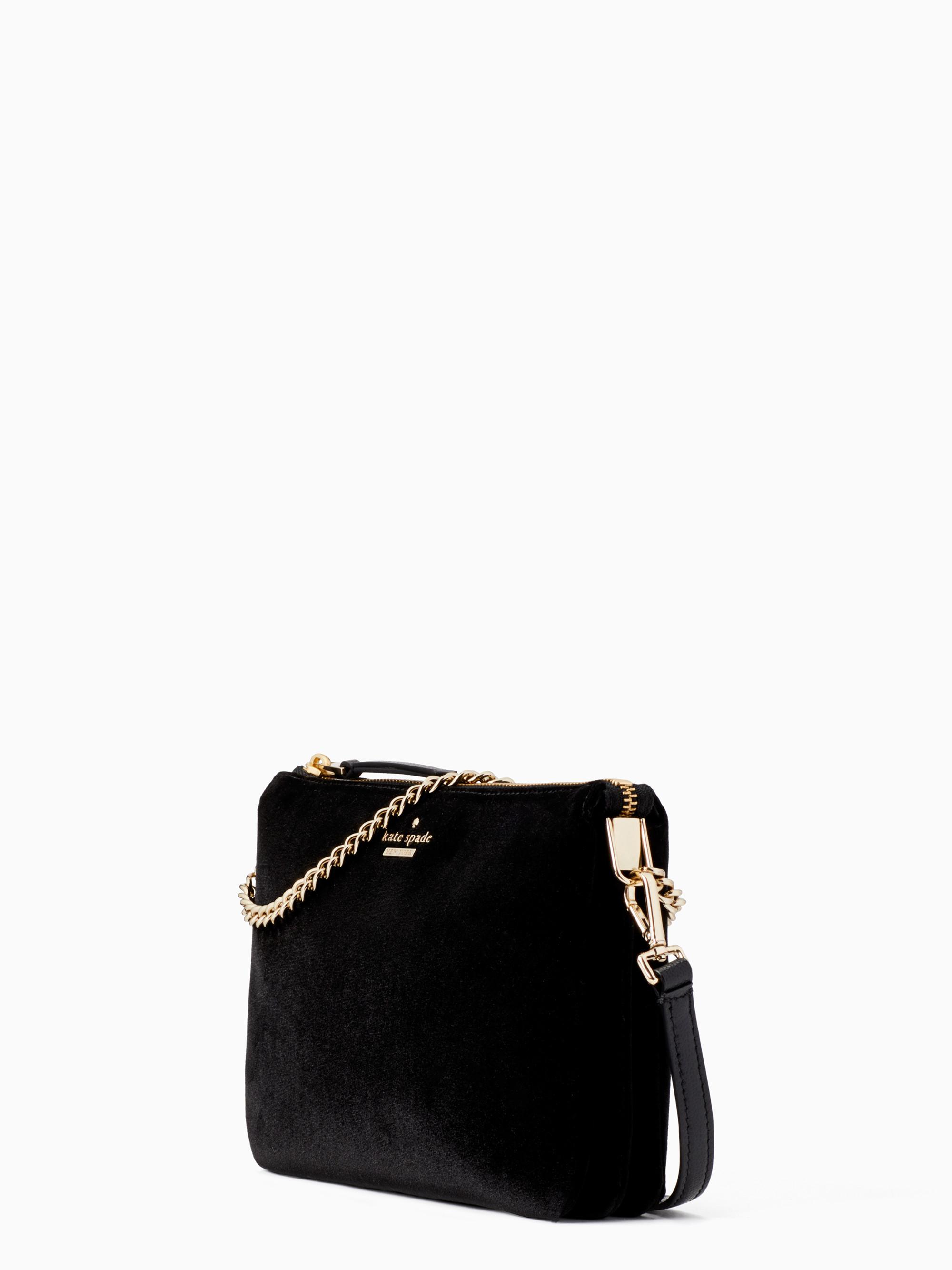 kate spade velvet crossbody