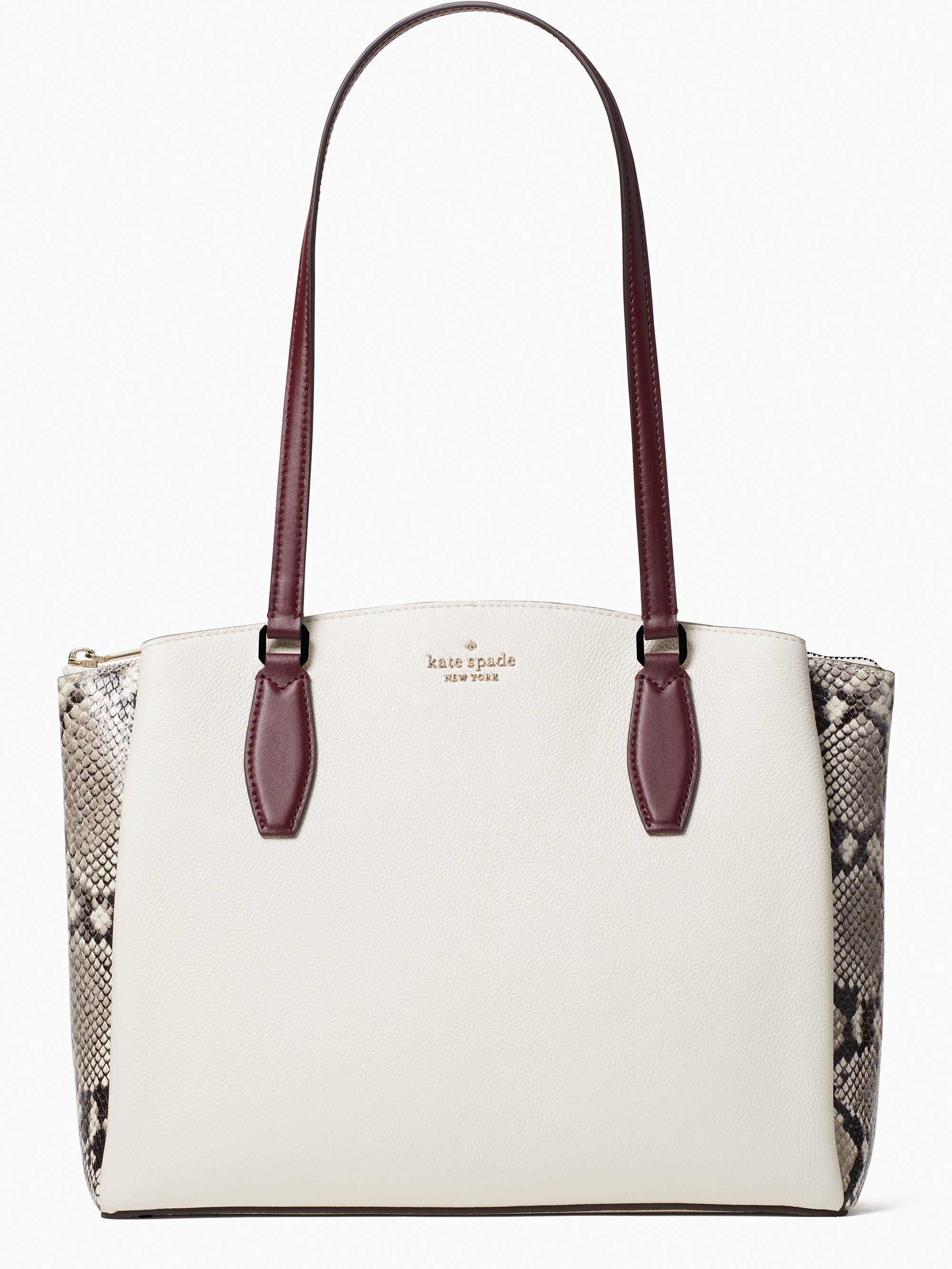 kate spade monet triple compartment tote