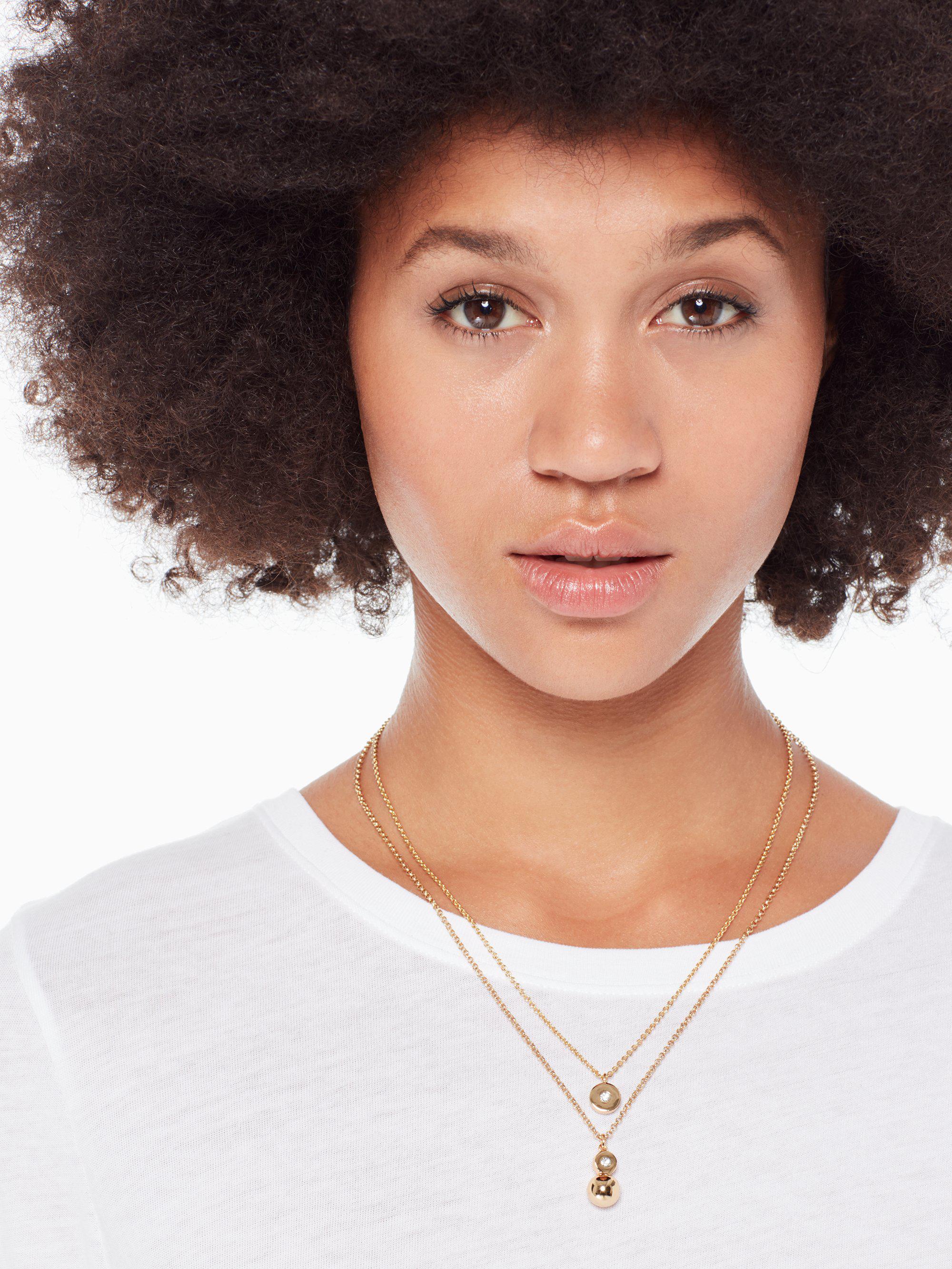 kate spade pearly delight necklace