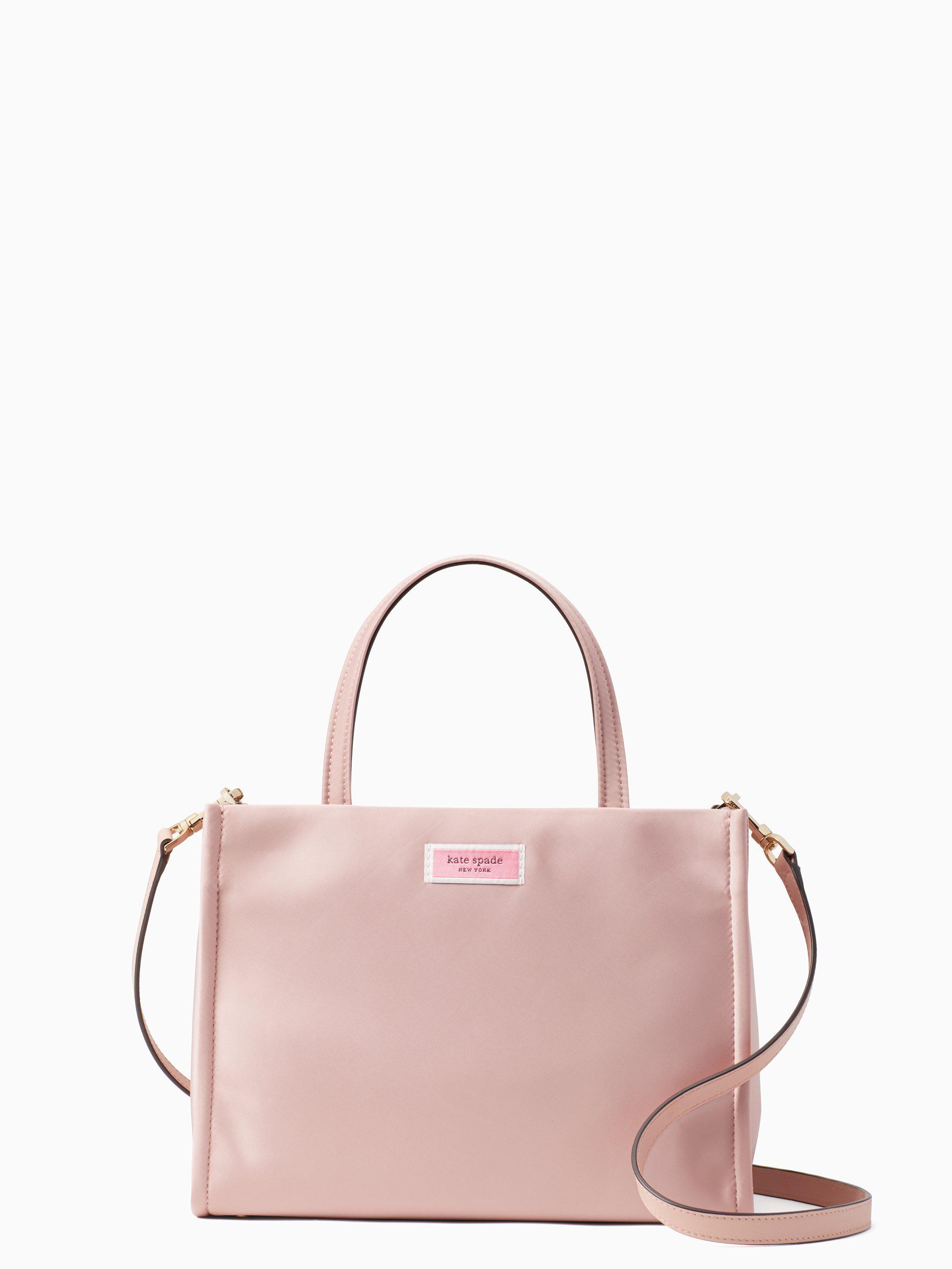 sam nylon medium satchel