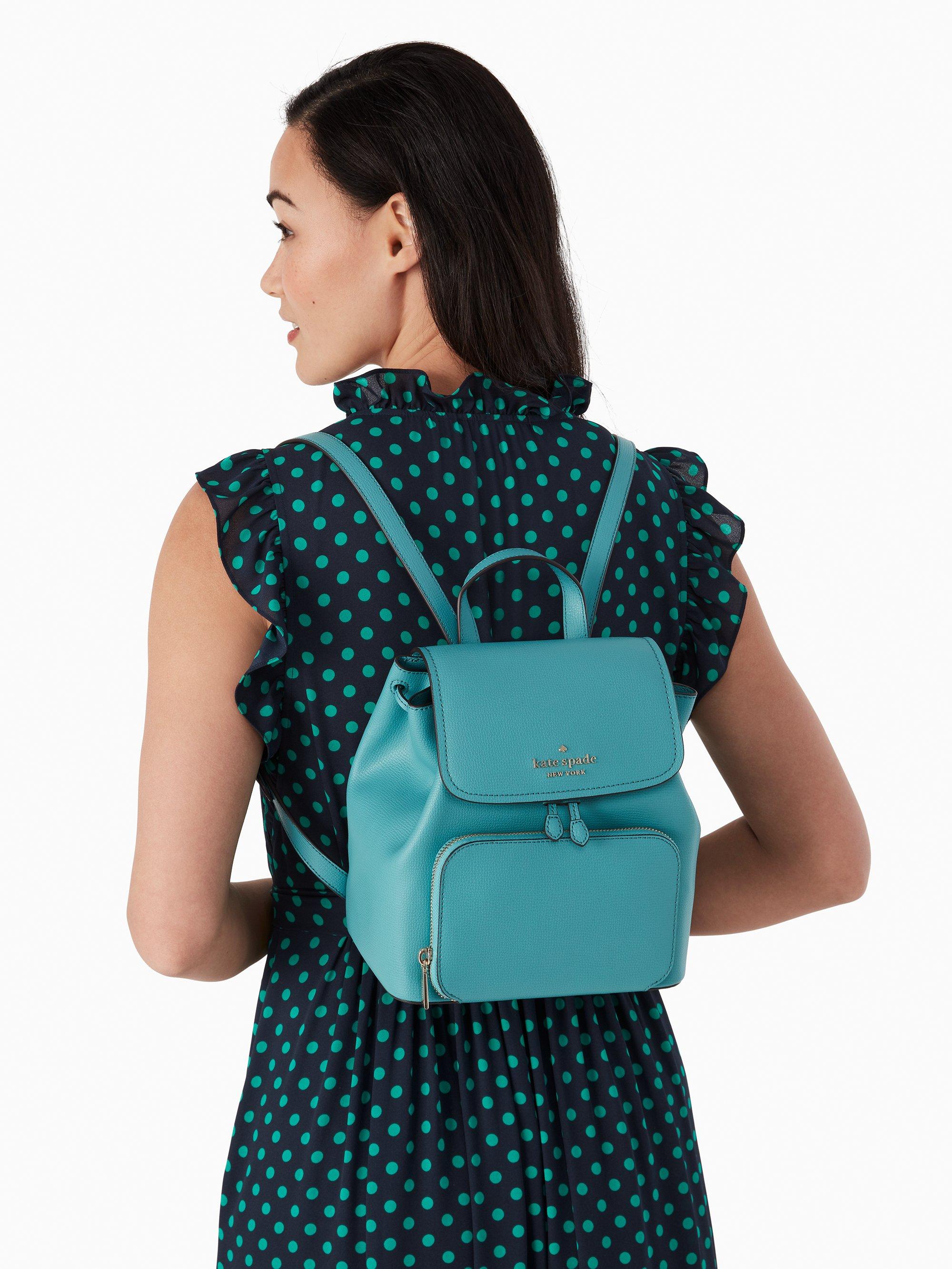 kate spade blue backpack