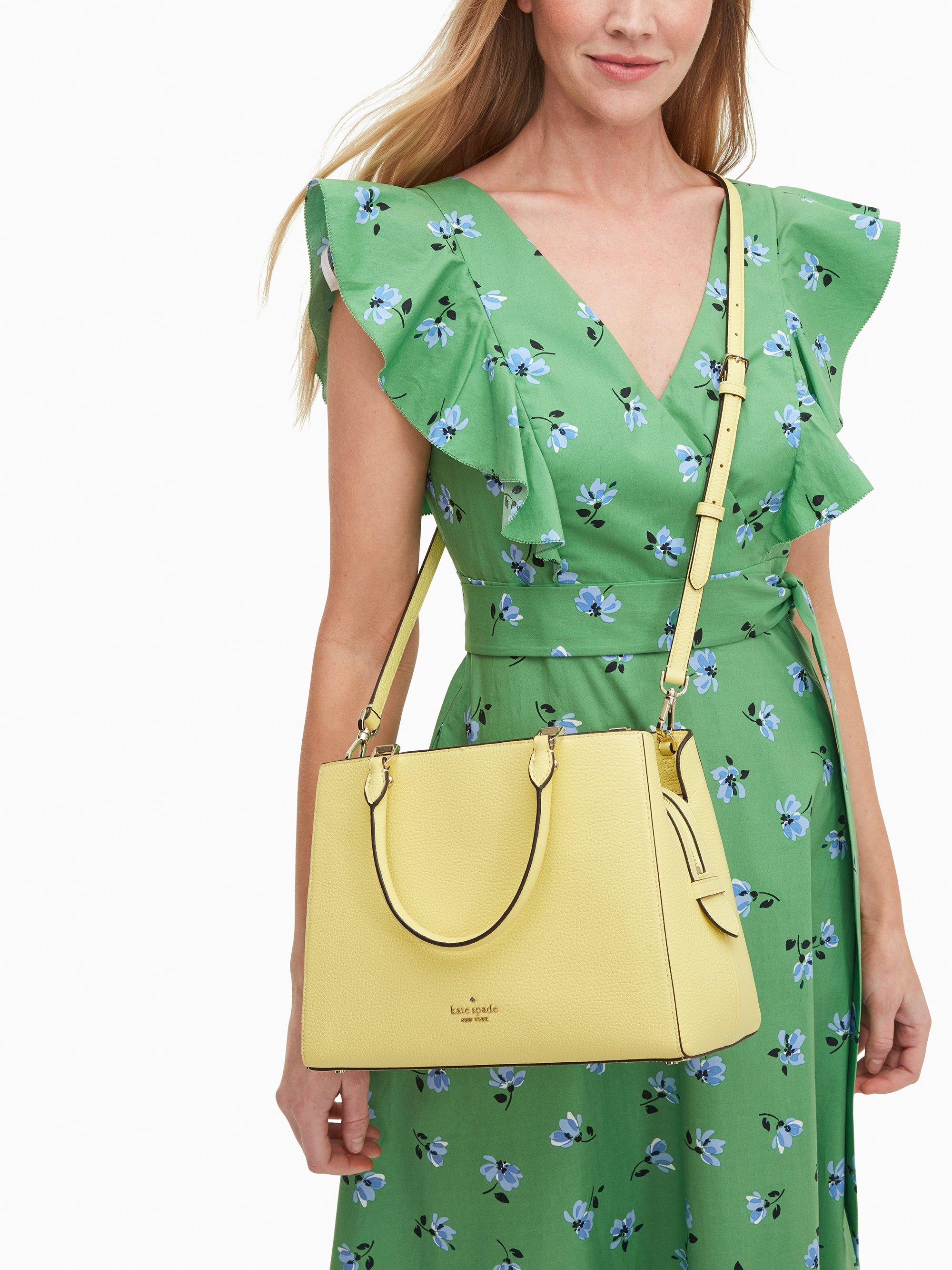 medium triple compartment satchel kate spade