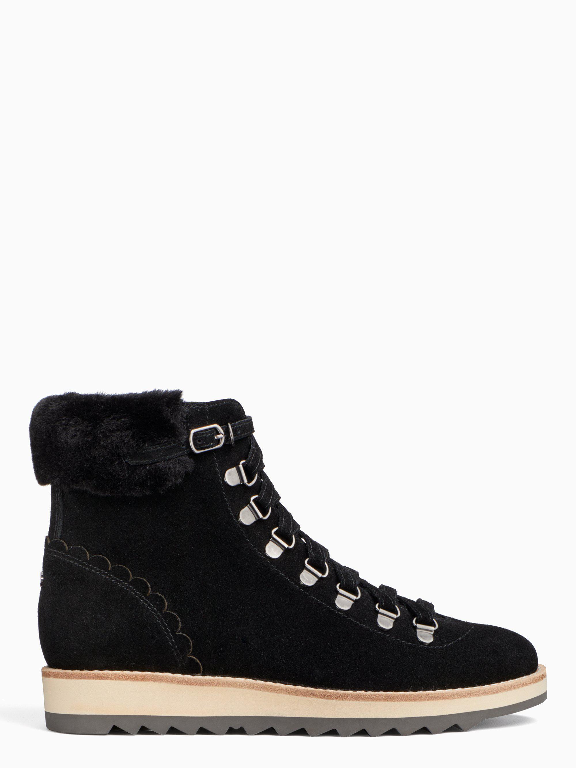 kate spade new york maira combat boots