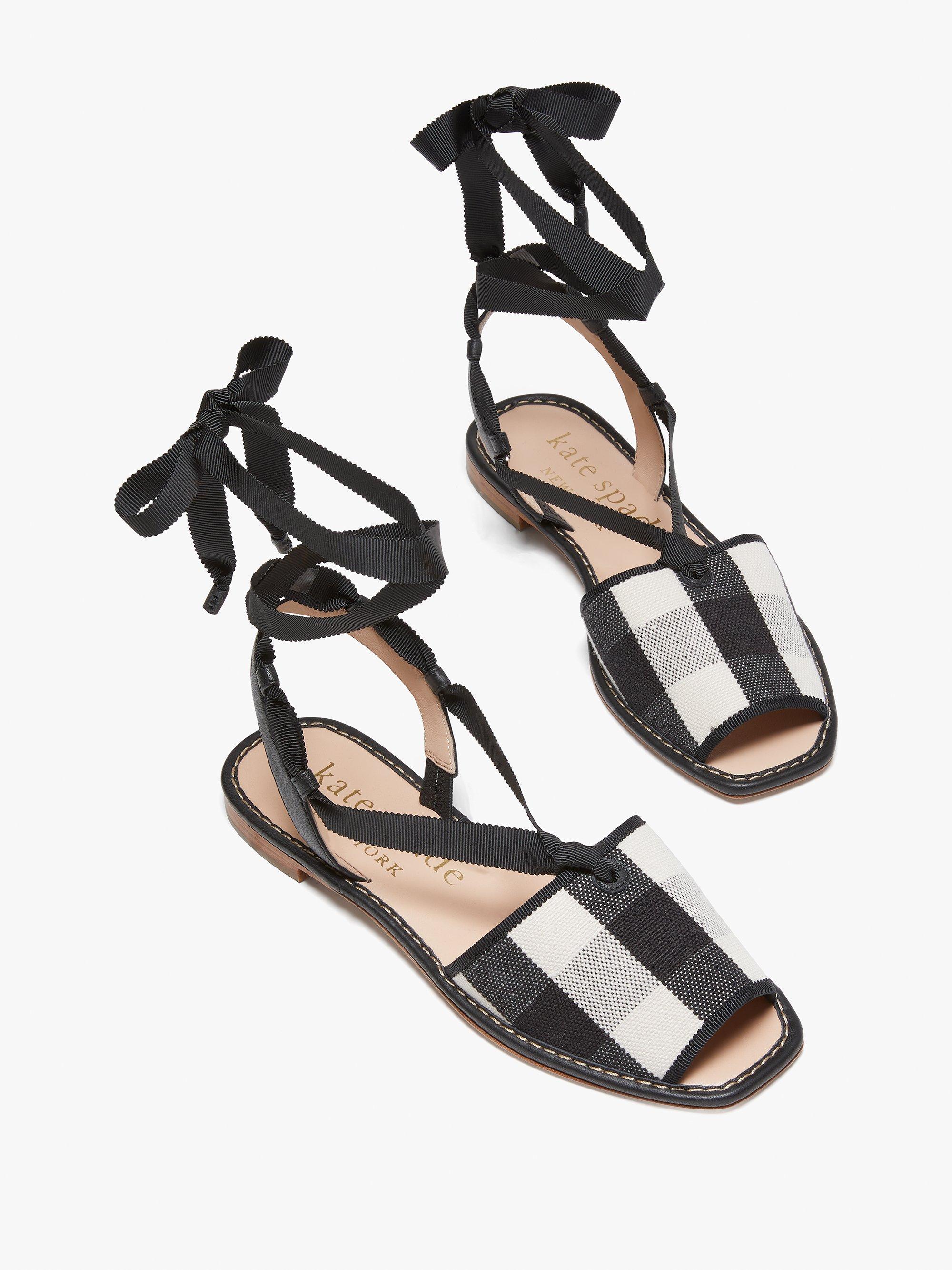 kate spade parrot sandals