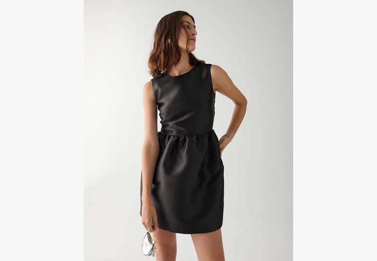 Kate Spade Fit-And-Flare Bow Dress in Black | Lyst