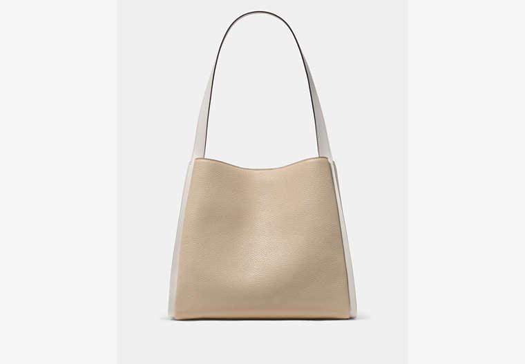 Kate Spade Knott Colorblock Large Carryall, Light Cream in  display picture 1