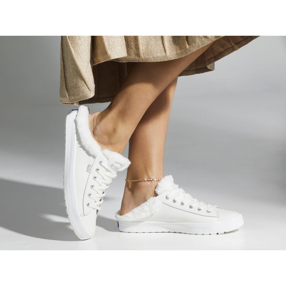 keds kickstart canvas mule