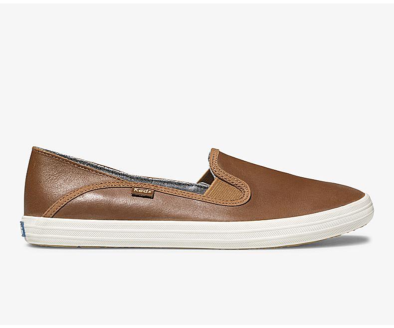 keds cognac slip on
