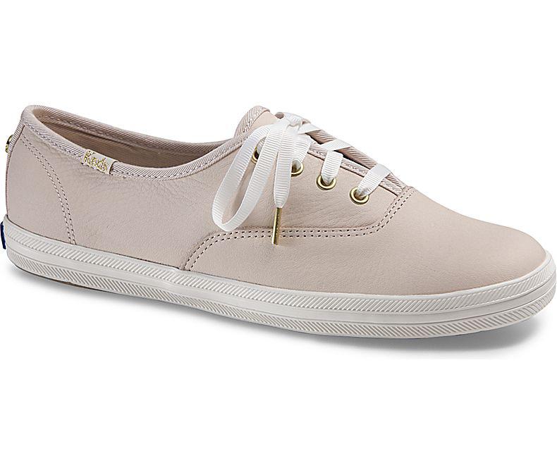 Keds X Kate Spade New York Champion Leather in Pink | Lyst