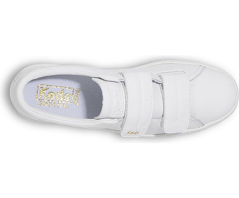 keds ace v leather white