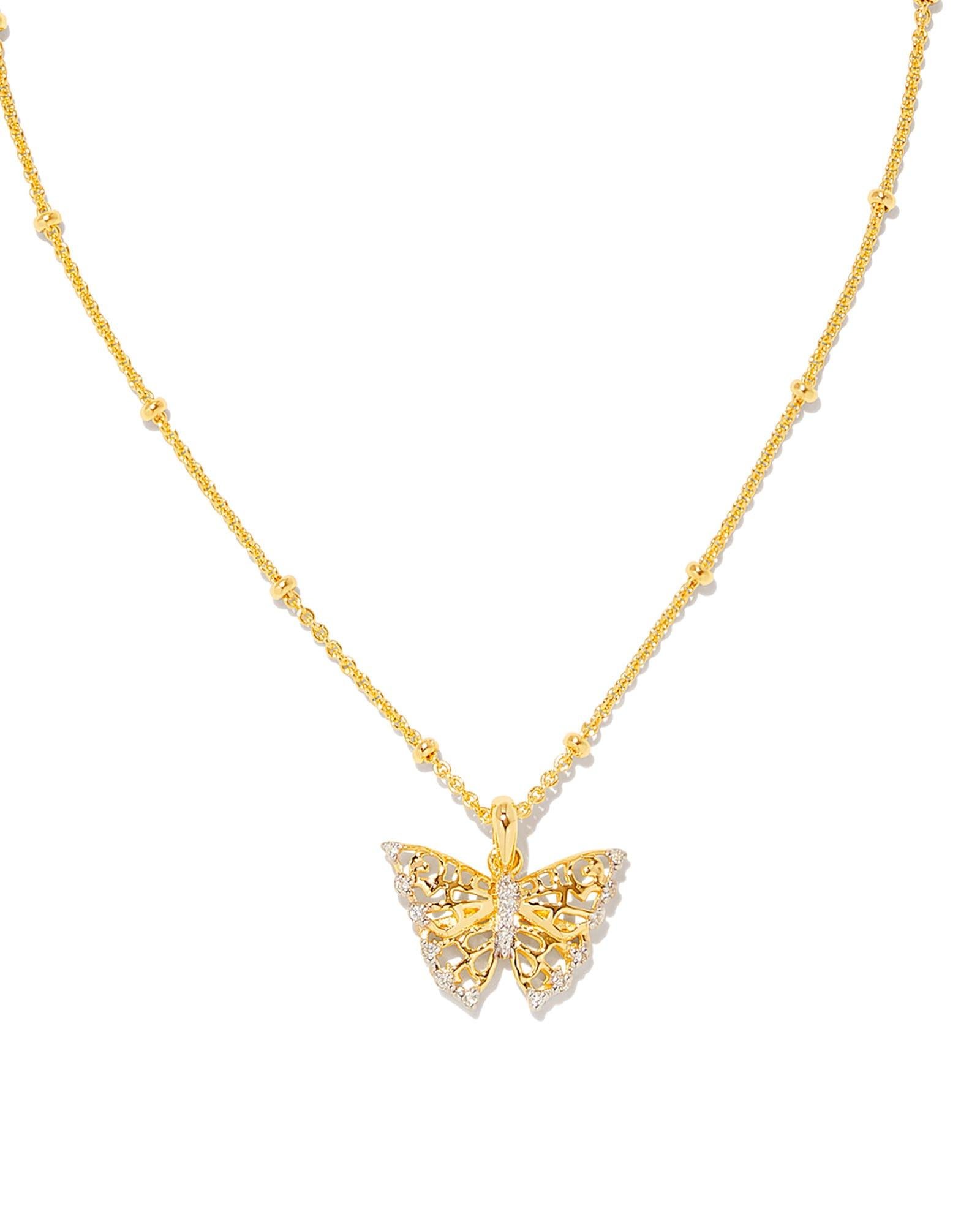 Elisa Curb Chain Necklace in 18k Gold Vermeil