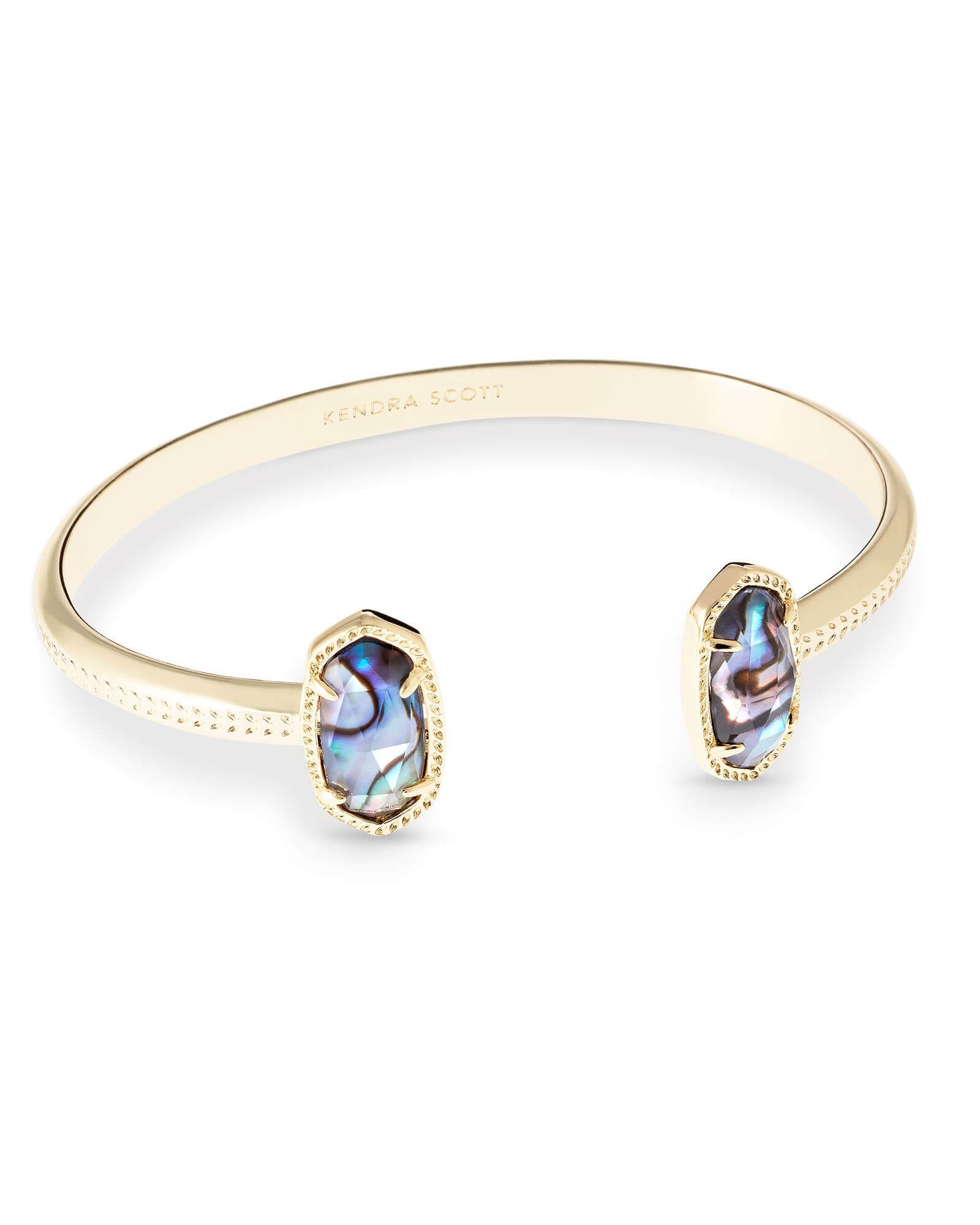 Kendra Scott Elton Gold Cuff Bracelet in Metallic - Lyst