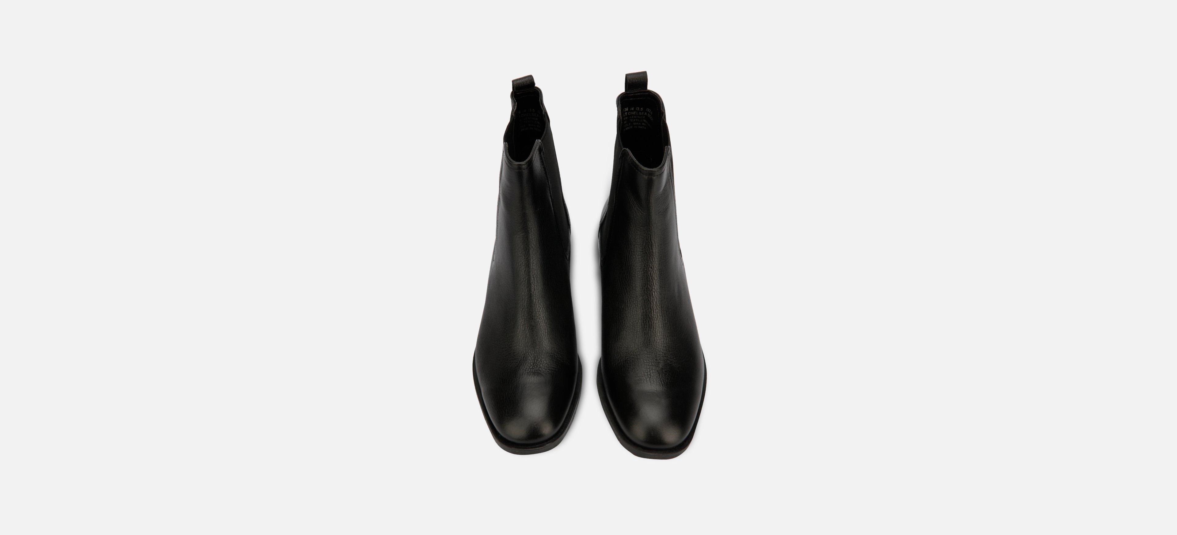 salt heeled chelsea boot