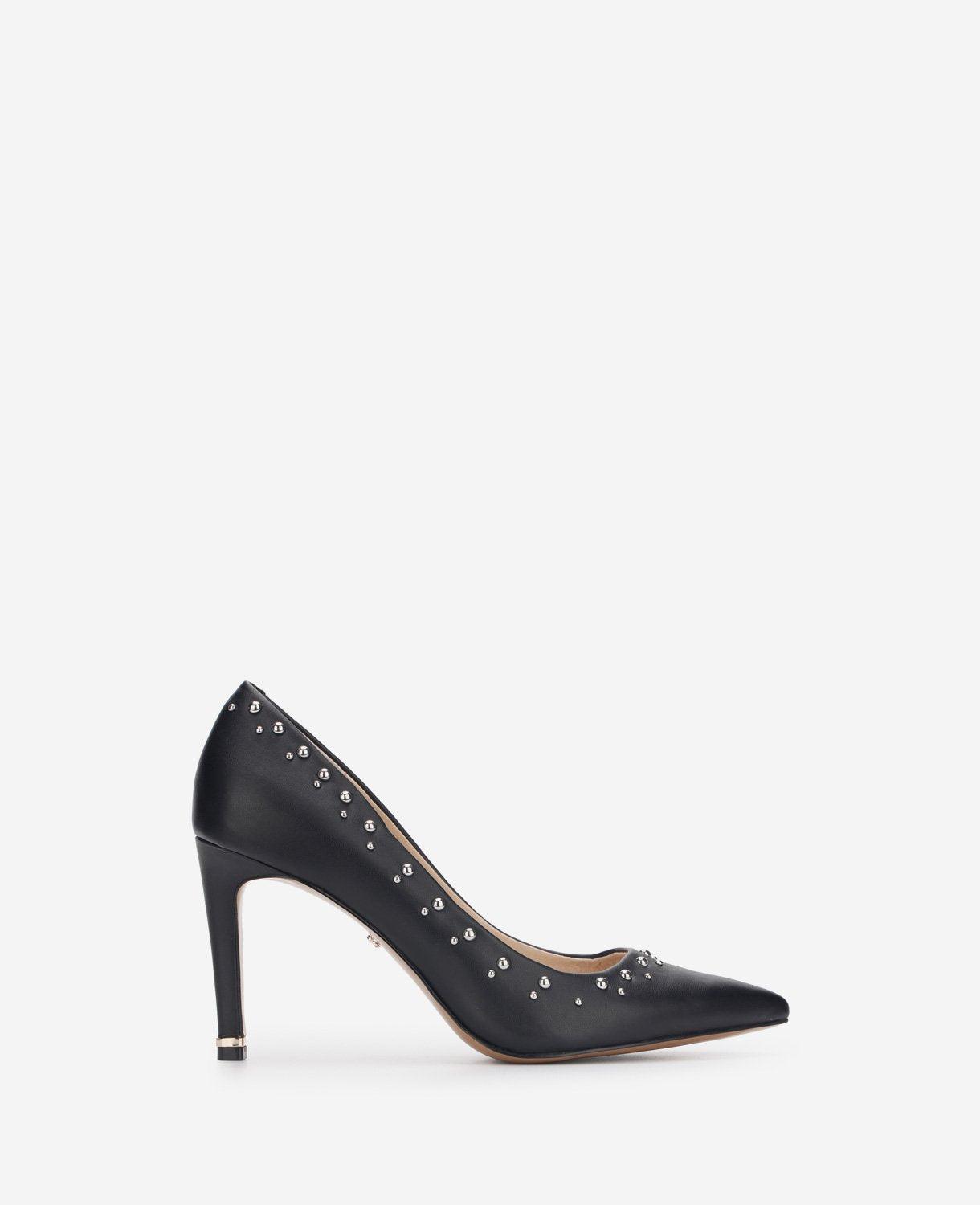Kenneth Cole | Riley 85 Studded Heel With Rebound In Black | Lyst