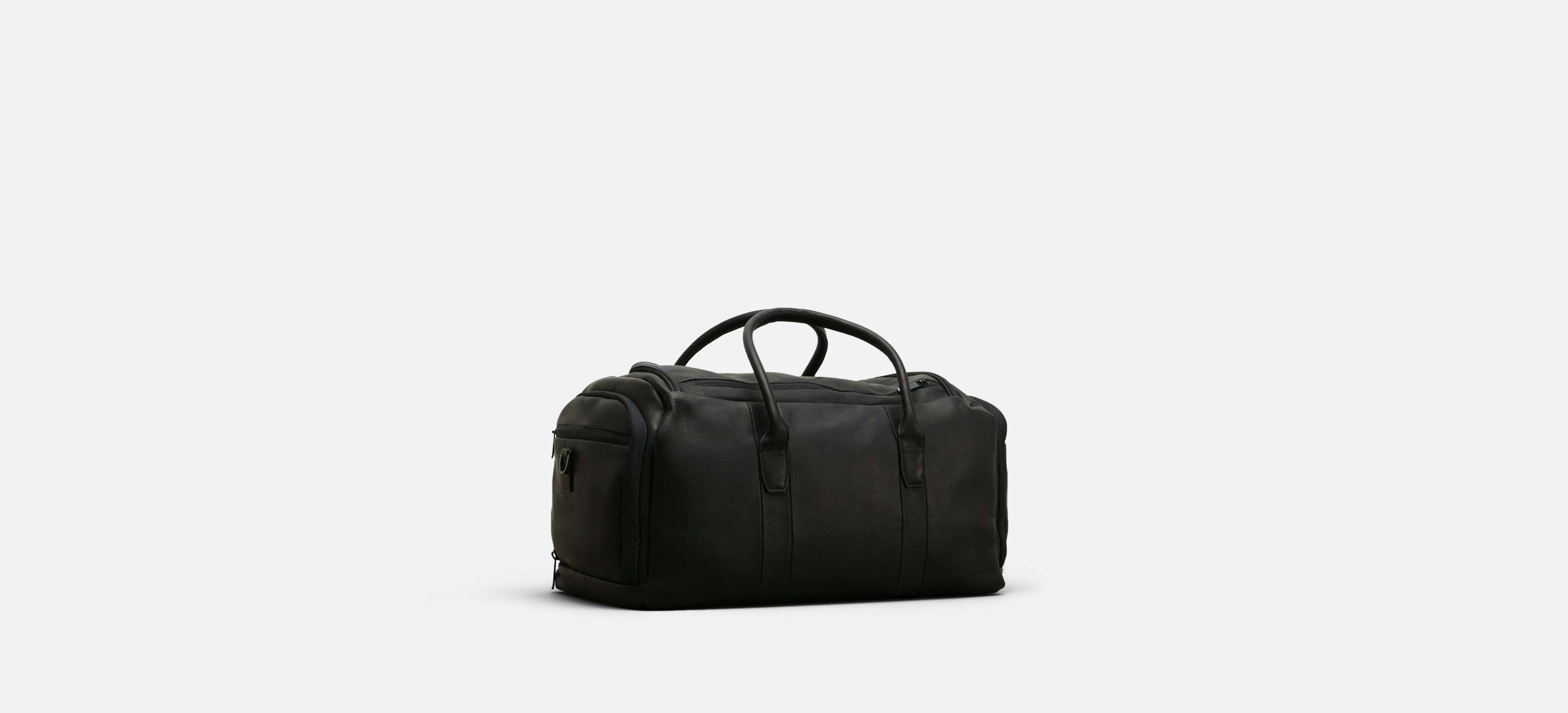 kenneth cole colombian leather duffle bag