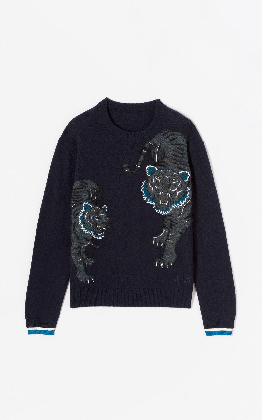 kenzo double tiger jumper