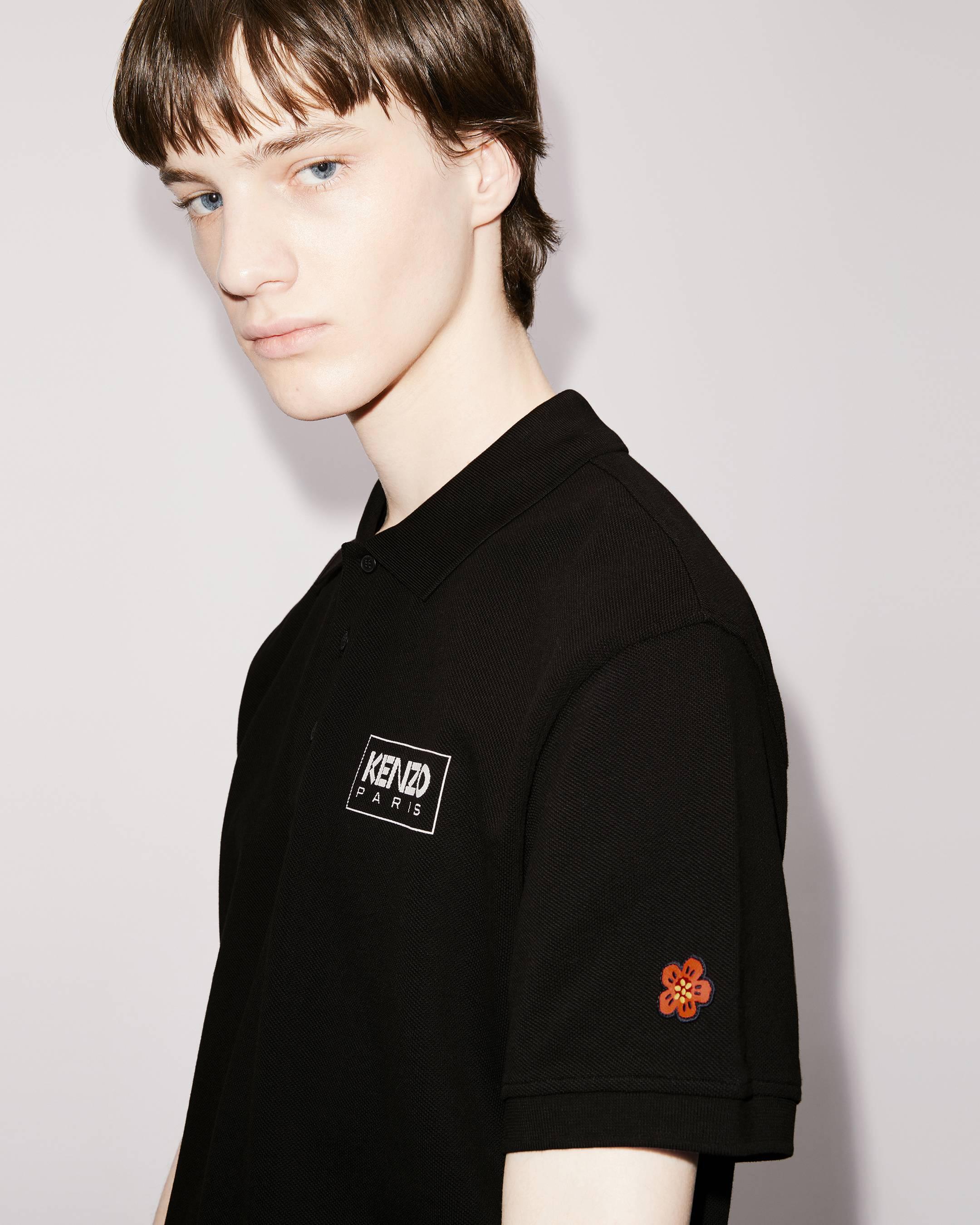 Kenzo black polo clearance shirt