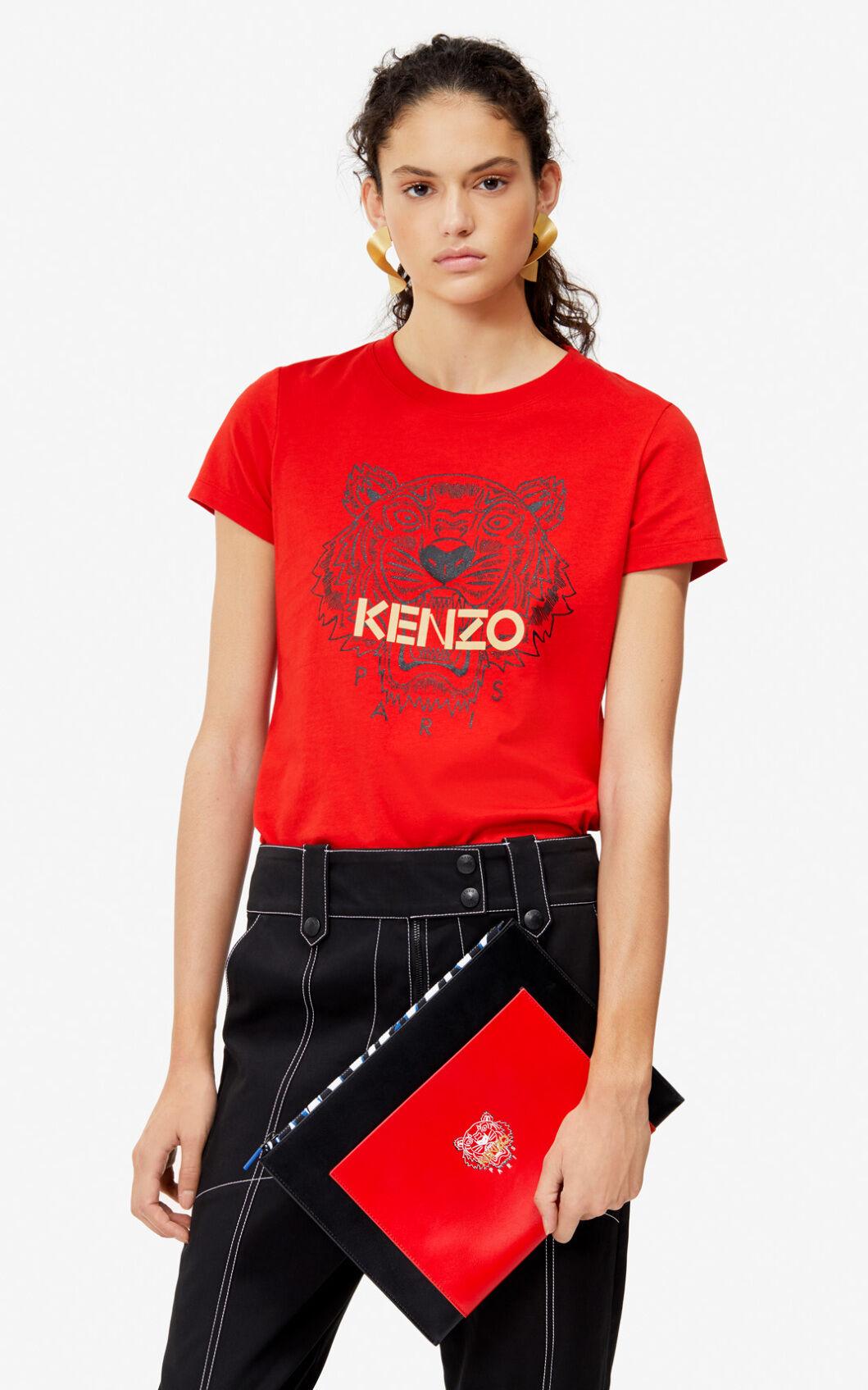 kenzo red tshirt