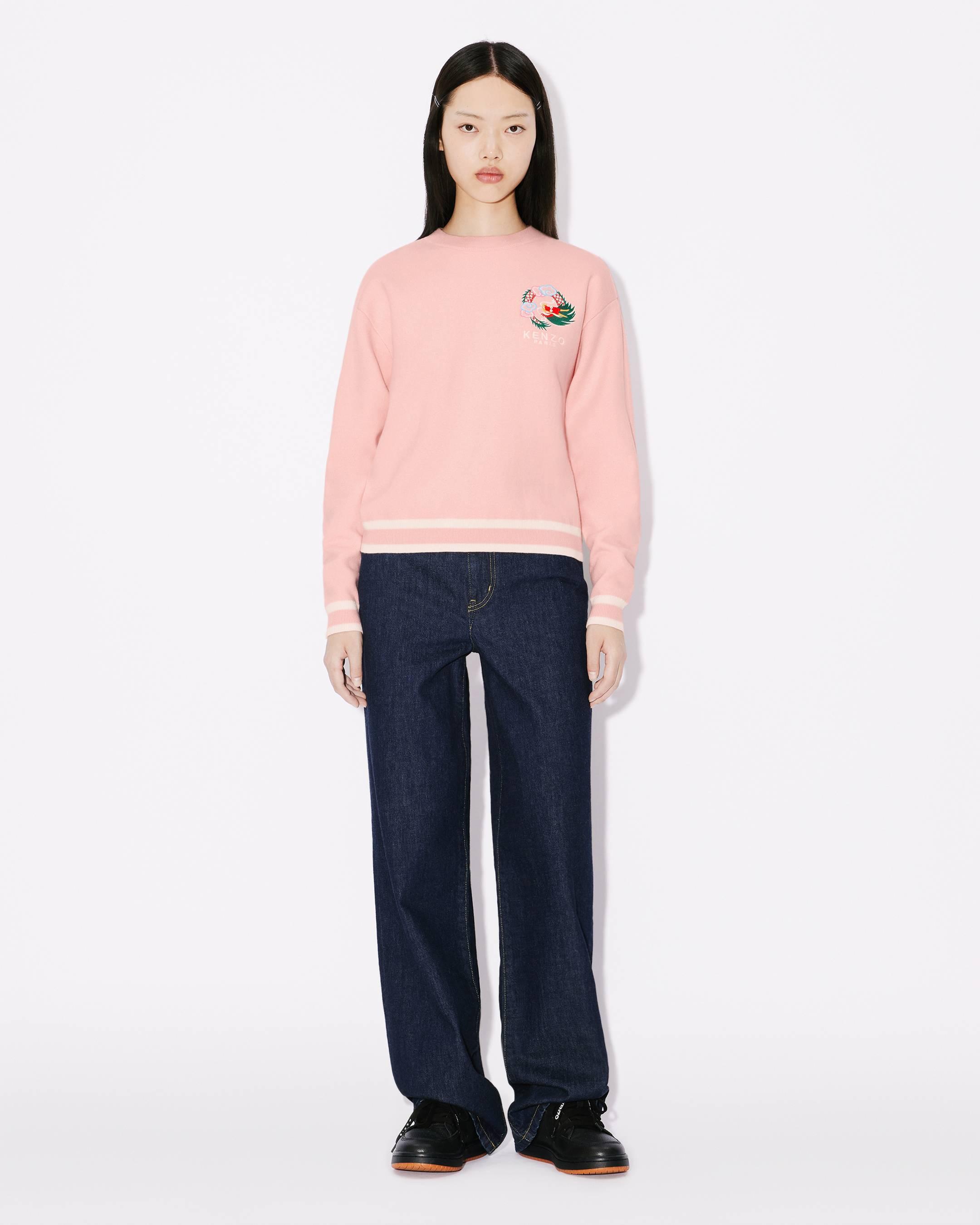 Womens pink kenzo jumper sale