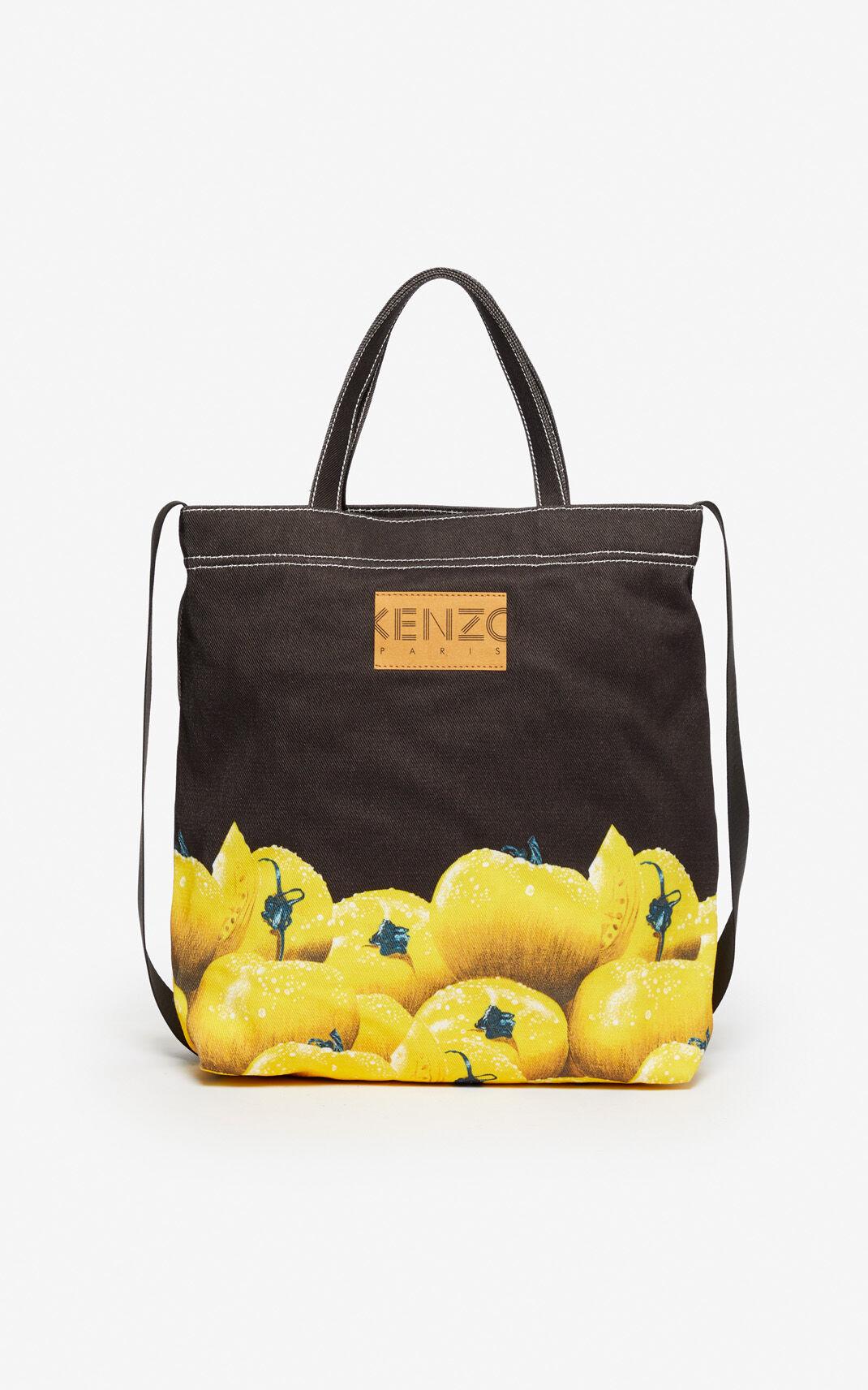 kenzo canvas tote bag