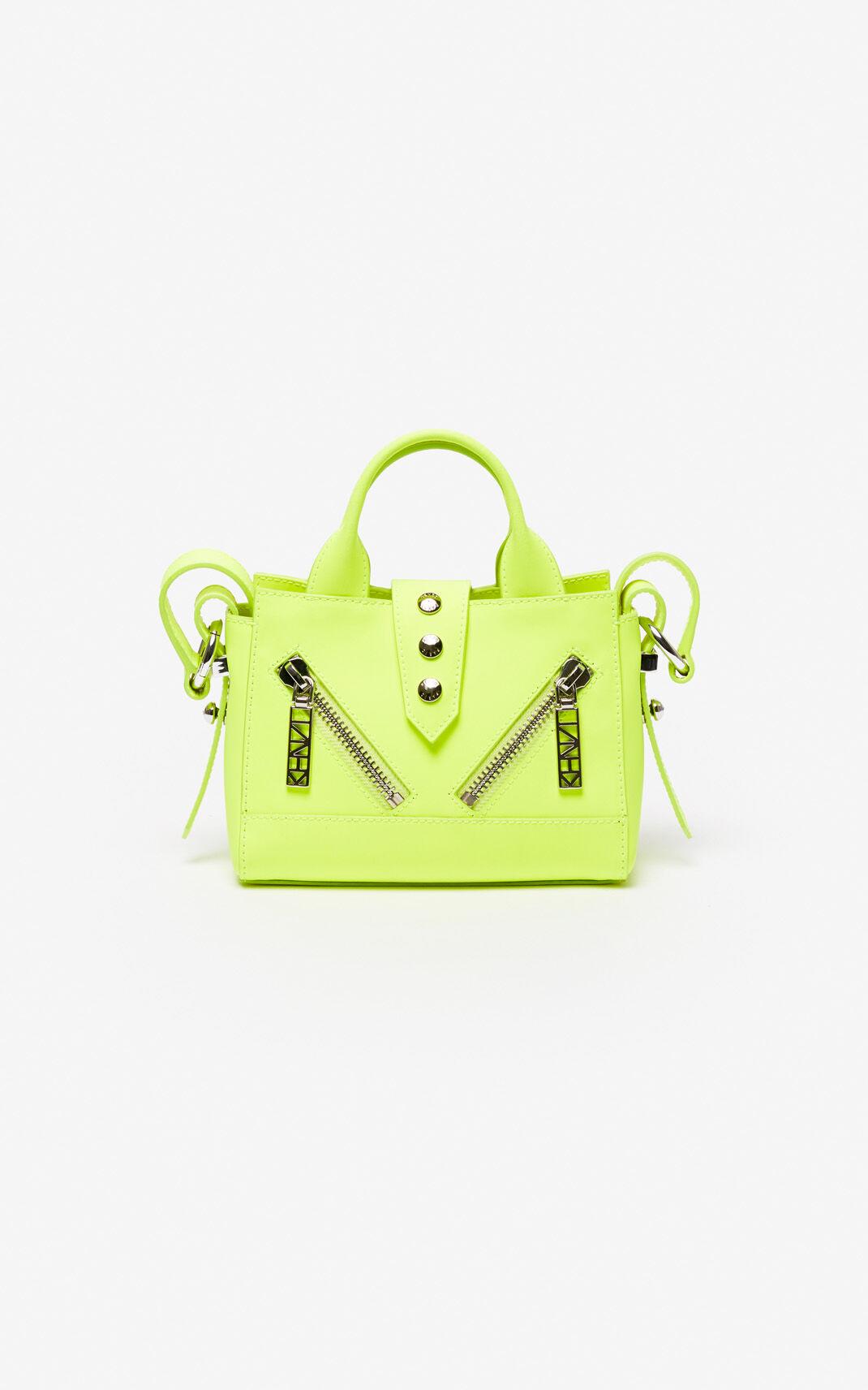 Baby Kalifornia neon bag KENZO en coloris Jaune | Lyst