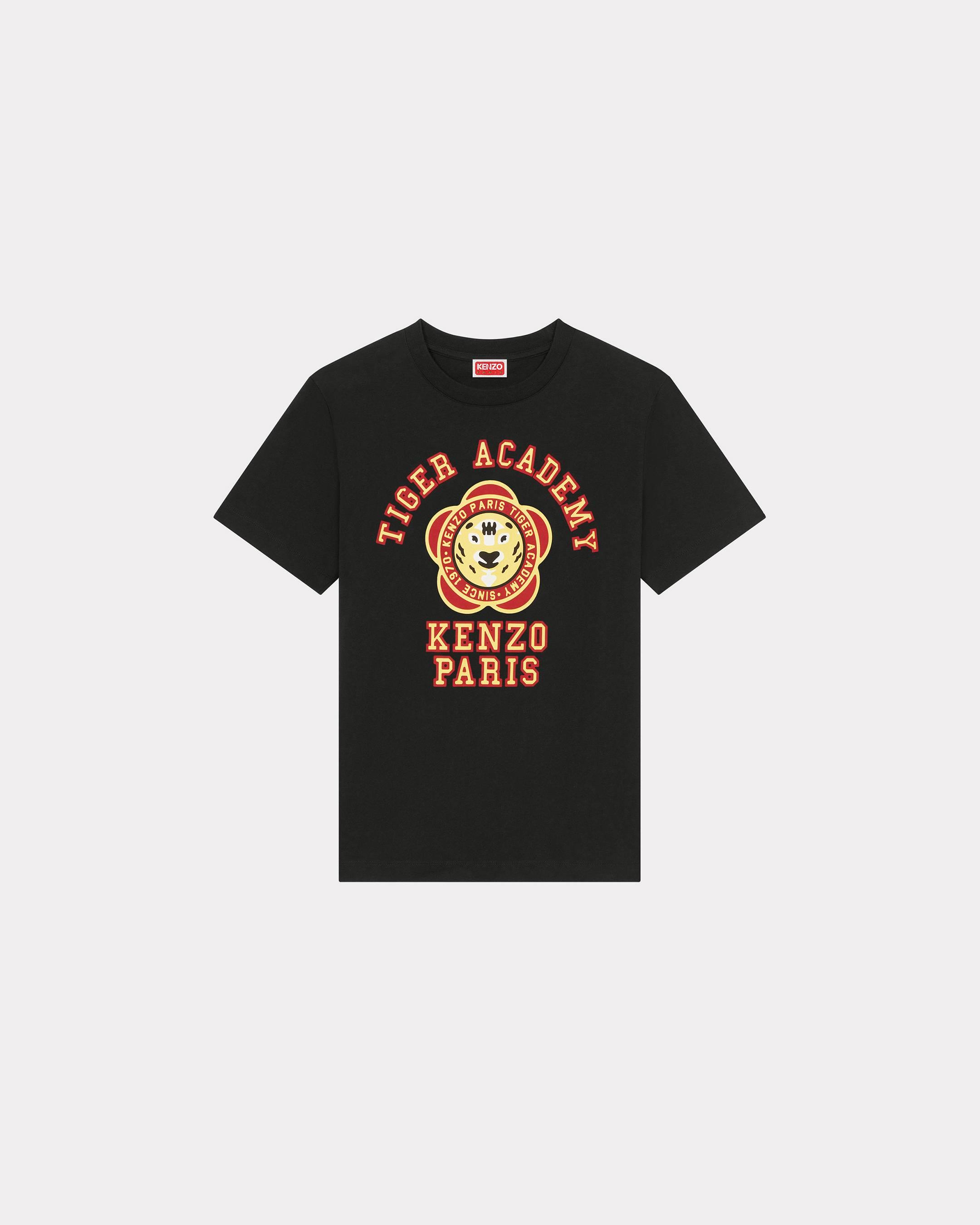 KENZO ' Tiger Academy' Loose T-shirt in Black | Lyst