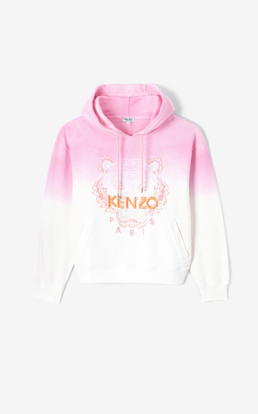 Kenzo sales hoodie pink
