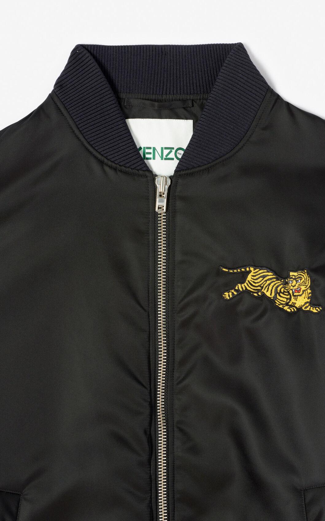 kenzo jumping tiger bomber jacket