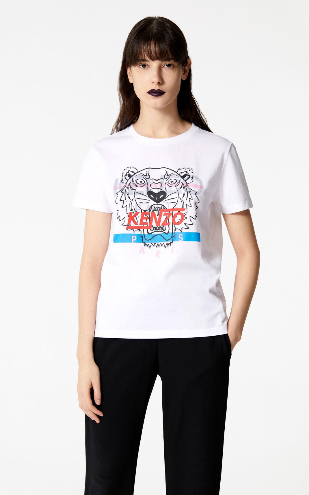 KENZO Cotton 'hyper Tiger' T-shirt in 