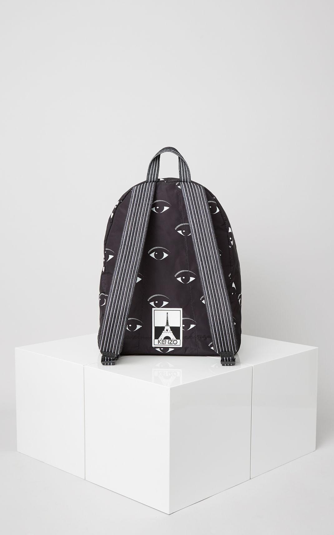 kenzo multi eye backpack